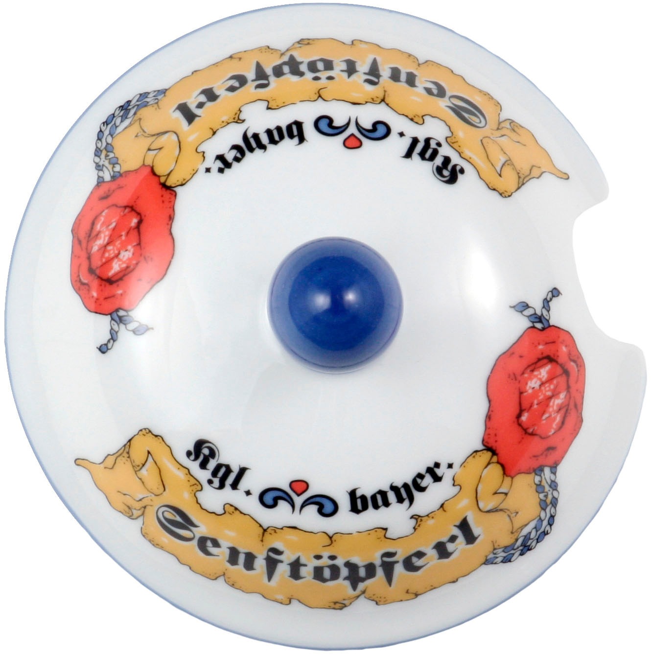 Seltmann Weiden Geschirr-Set »Set 8-tlg. Compact Bayern«, (Set, 8 tlg., Set), Teller, Terrine, Senftopf, Bayern, Set