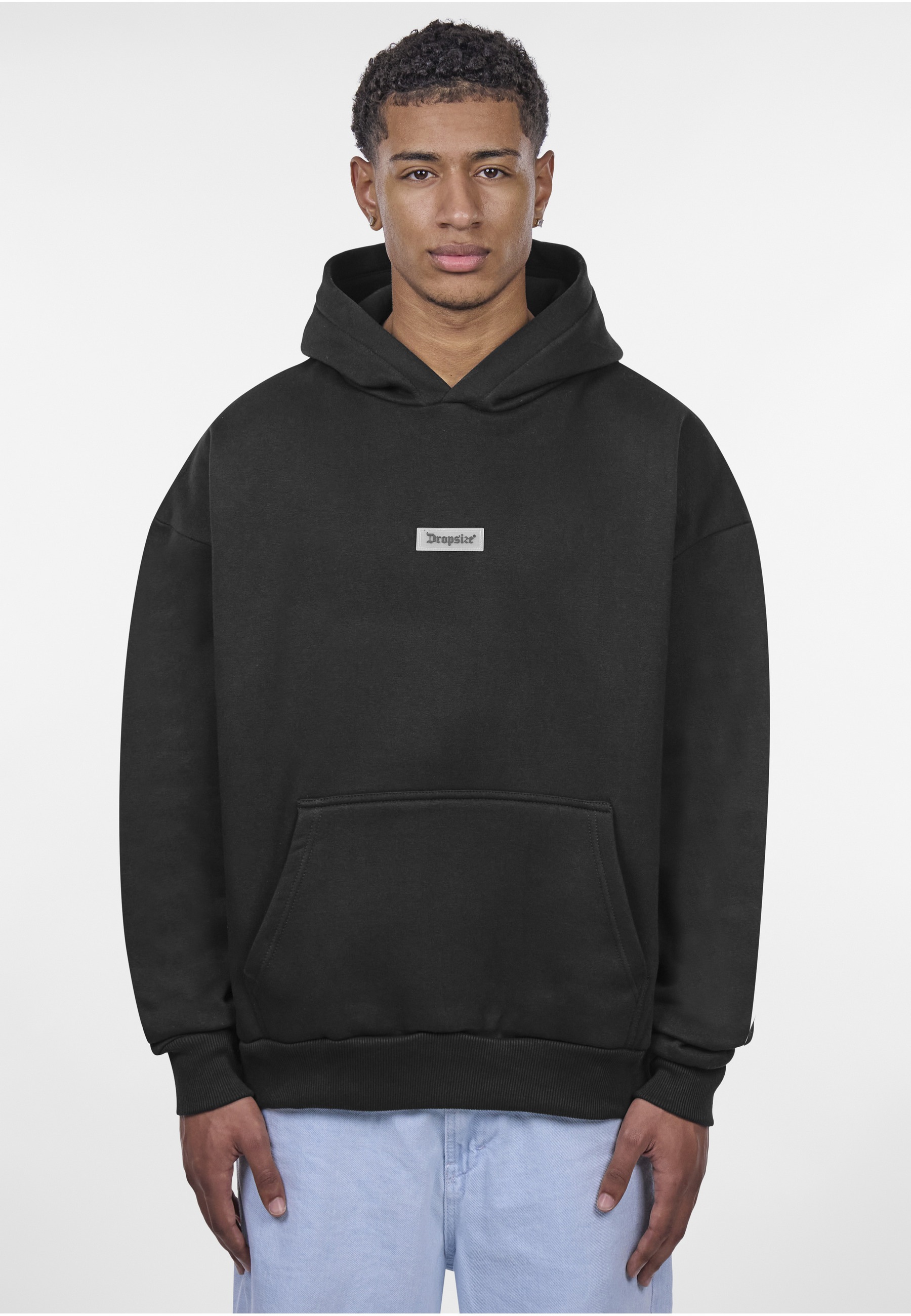 Thumbnail - Dropsize Kapuzenpullover "Dropsize HEAVY OVERSIZE MIDDLE RUBBER PATCH HOODIE" 1 Stk.