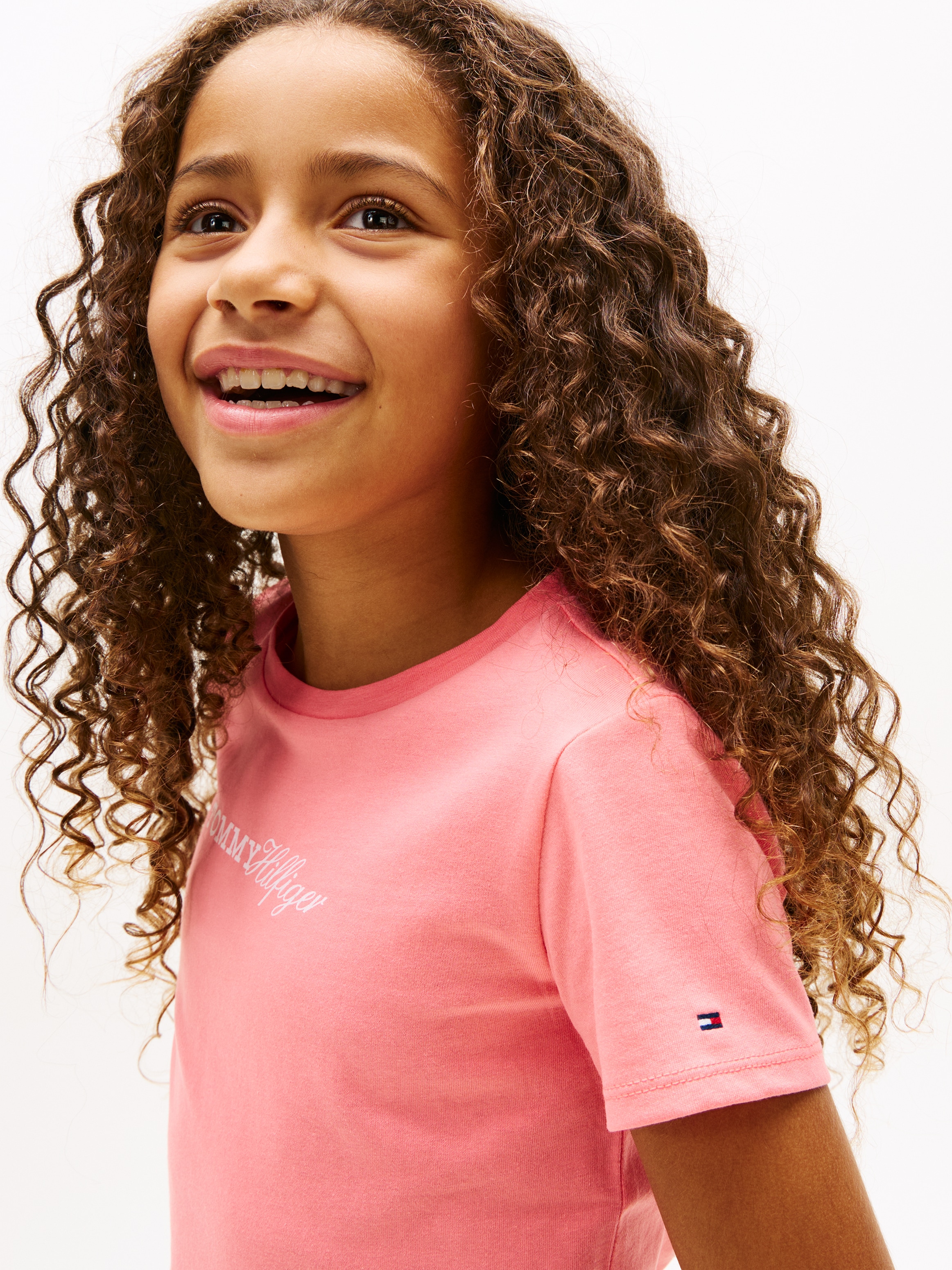 Tommy Hilfiger T-Shirt »TOMMY SCRIPT TEE SS« Kinder bis 16 Jahre, regular fit