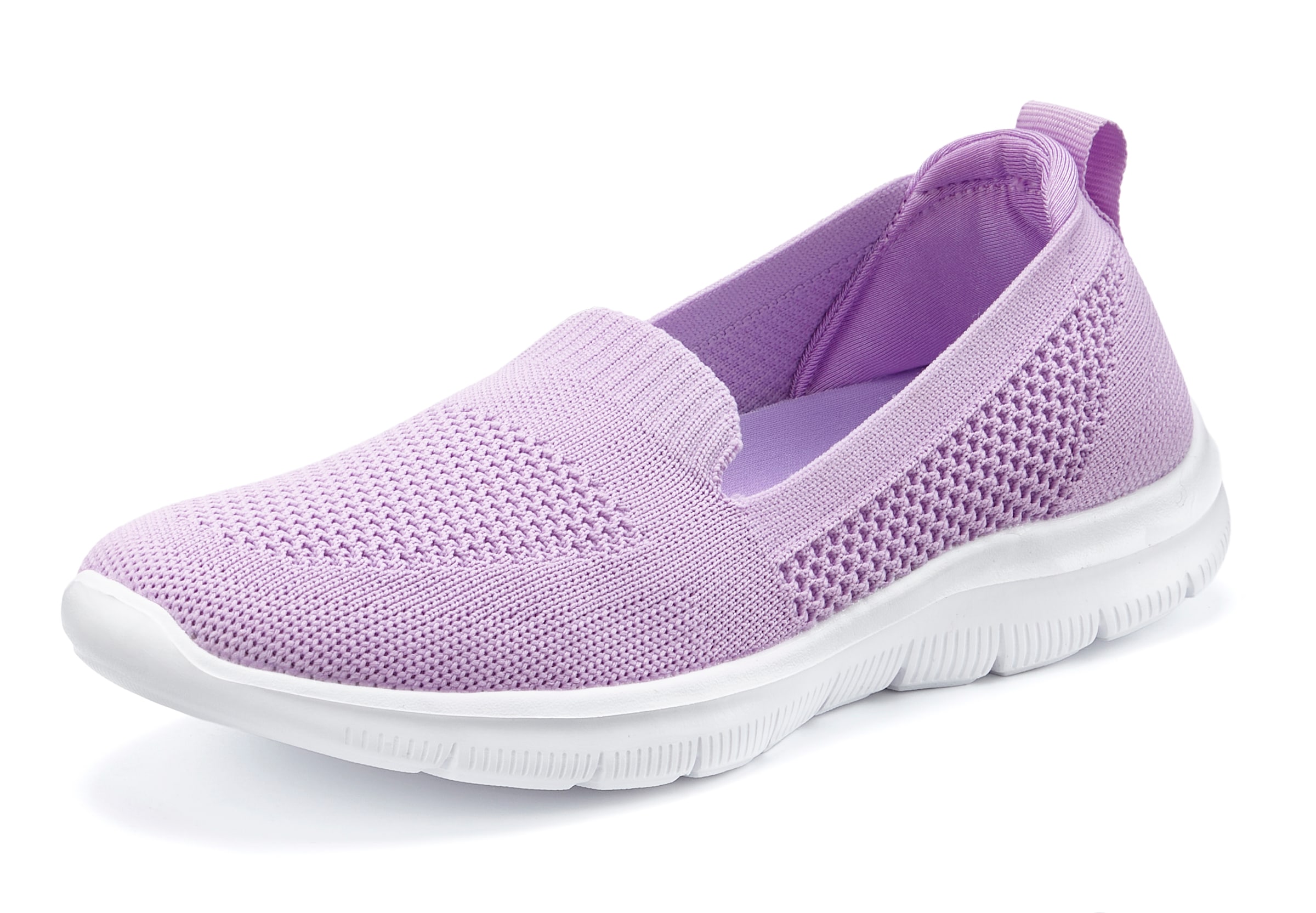 LASCANA Slipper, Slip-On-Sneaker, Halbschuh, ultraleichter Sneaker, VEGAN