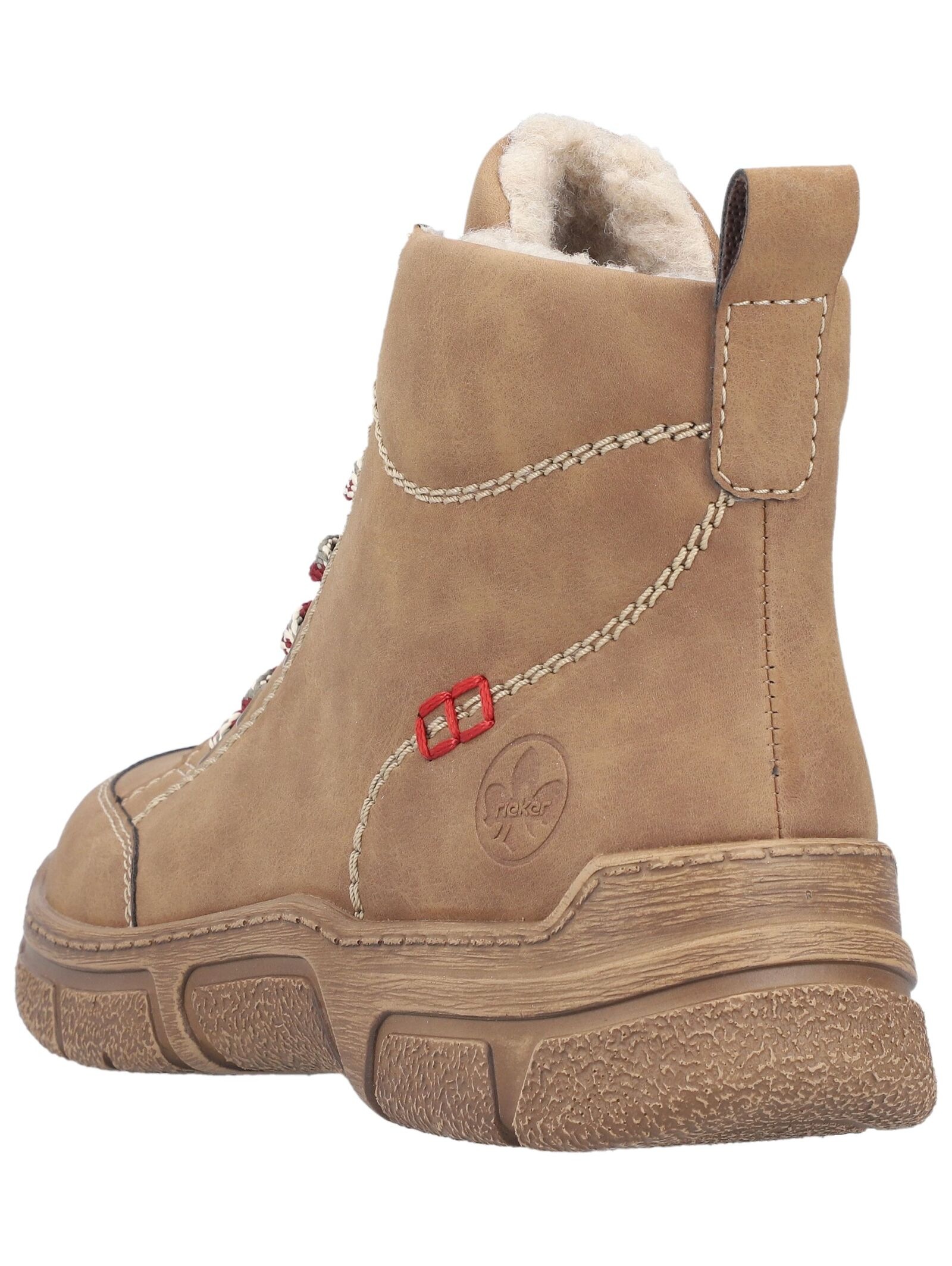 Rieker Schnürstiefelette »Rieker Stiefelette Lederimitat«