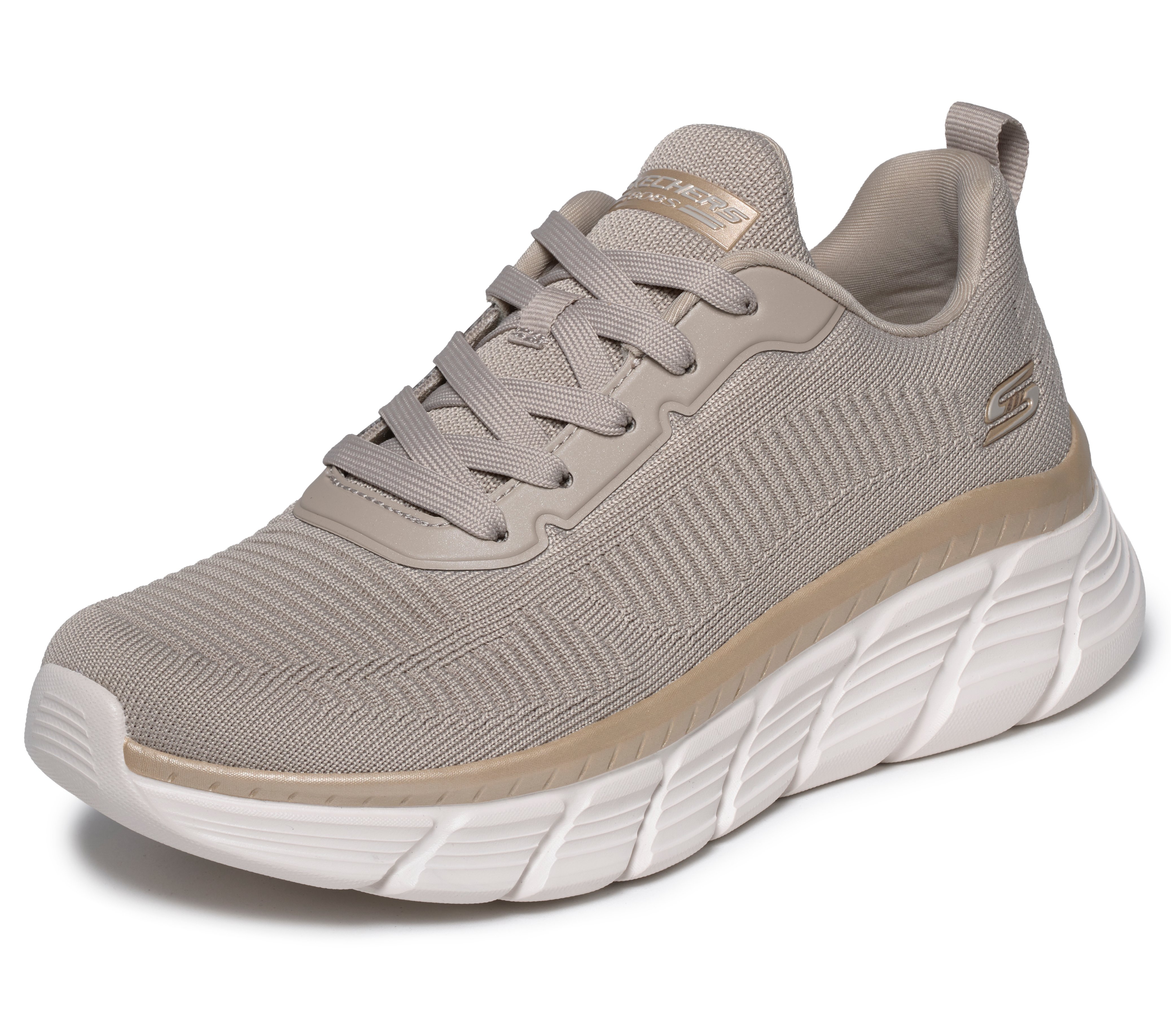 Skechers Sneaker "BOBS B FLEX HI-FLYING HI", Trainingsschuh, Schnürschuh, Freizeitschuh in veganer Verarbeitung