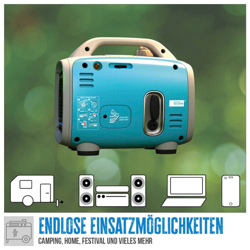 Güde Stromerzeuger »Inverter »ISG 800-1««