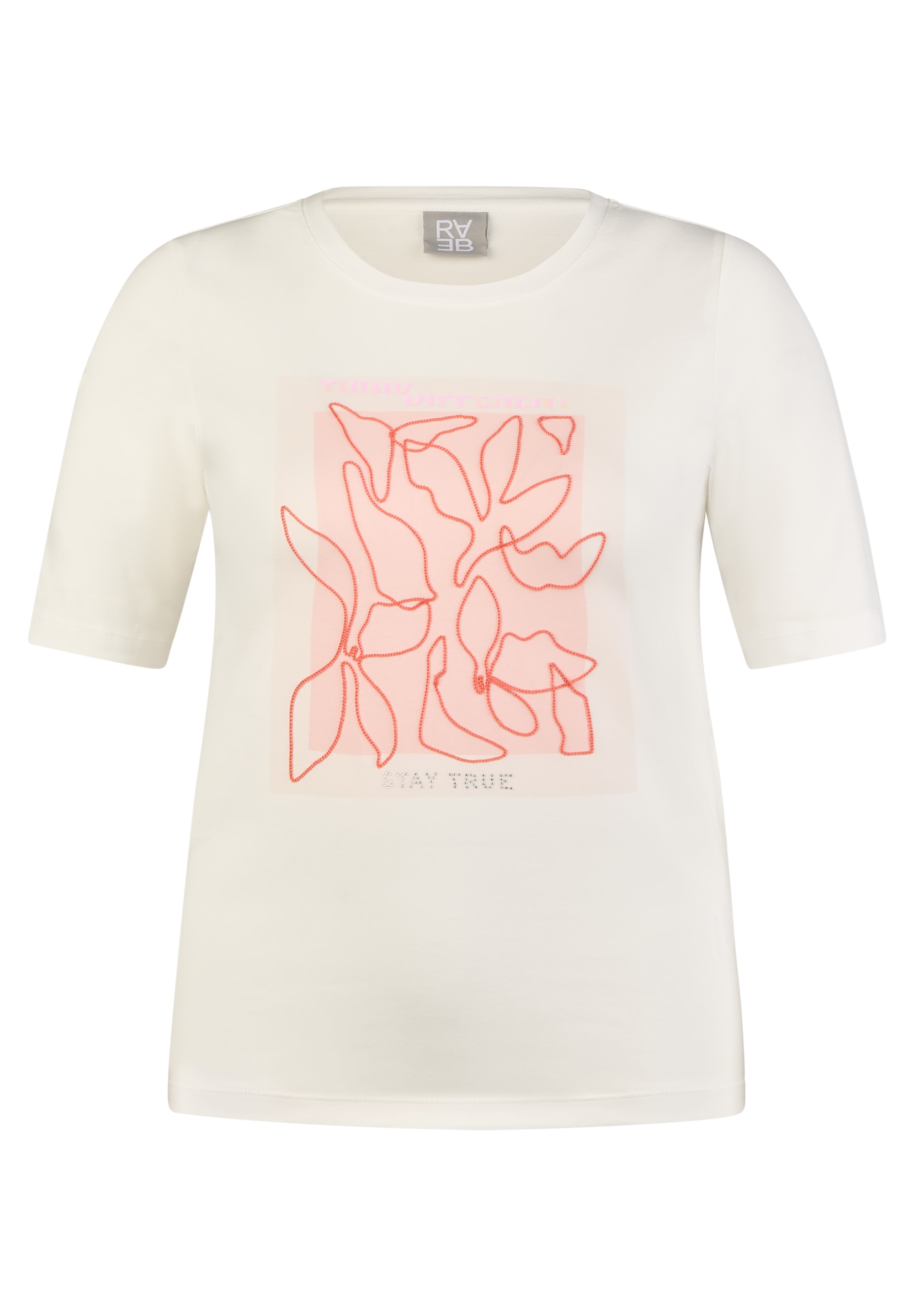 Rabe T-Shirt, mit Frontprint