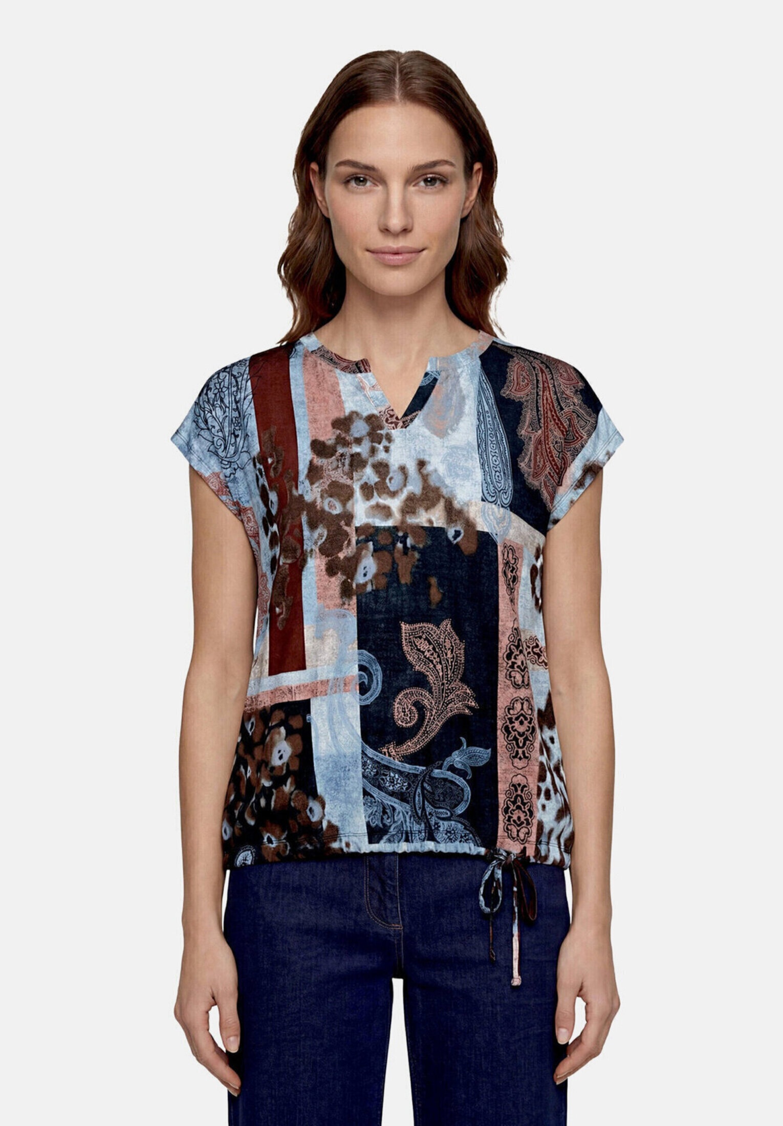 Betty Barclay Kurzarmshirt »Damen mit Tunnelzug« 1