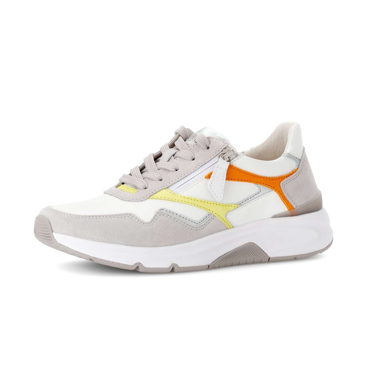 Gabor Sneaker "Sneaker low Materialmix Leder" günstig online kaufen