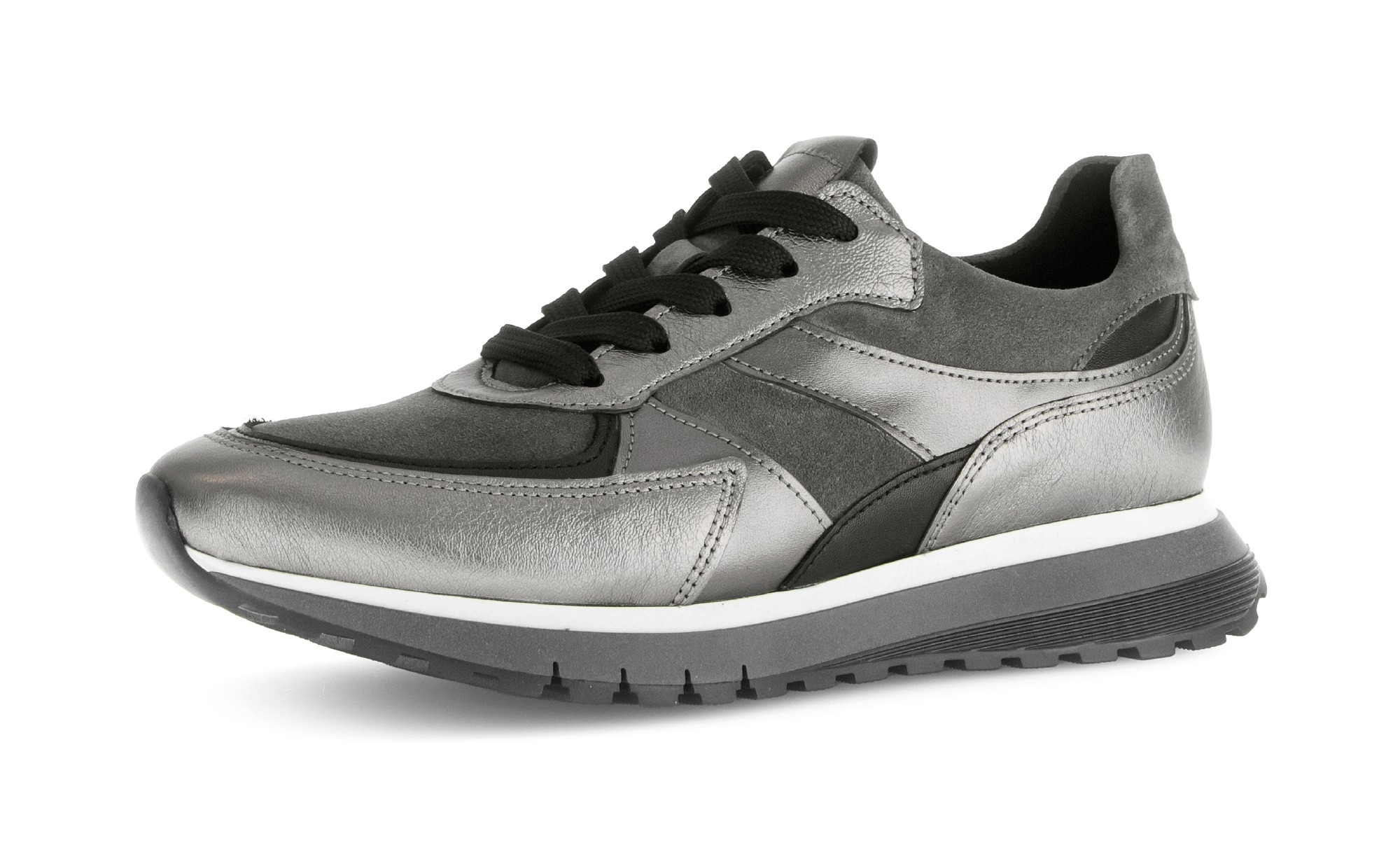 Gabor Keilsneaker "TURIN", Plateau, Schnürschuh, Komfortschuh in H-Weite (= günstig online kaufen