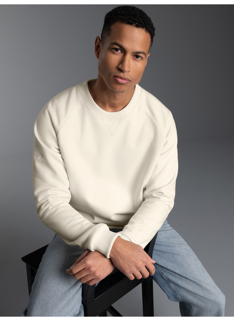 Trigema Sweatshirt »TRIGEMA Sweatshirt mit angerauter Innenseite«
