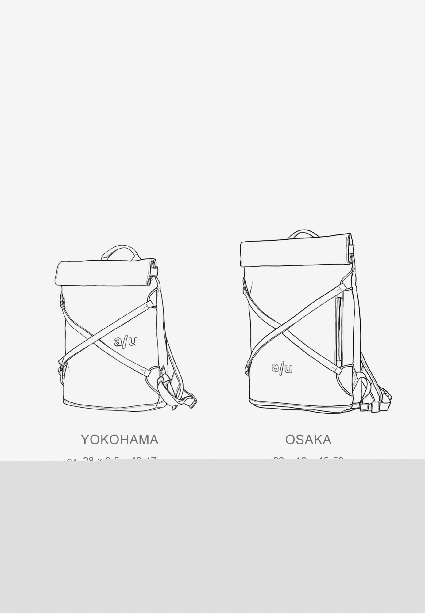 aunts & uncles Notebook-Rucksack »Rucksack Osaka«