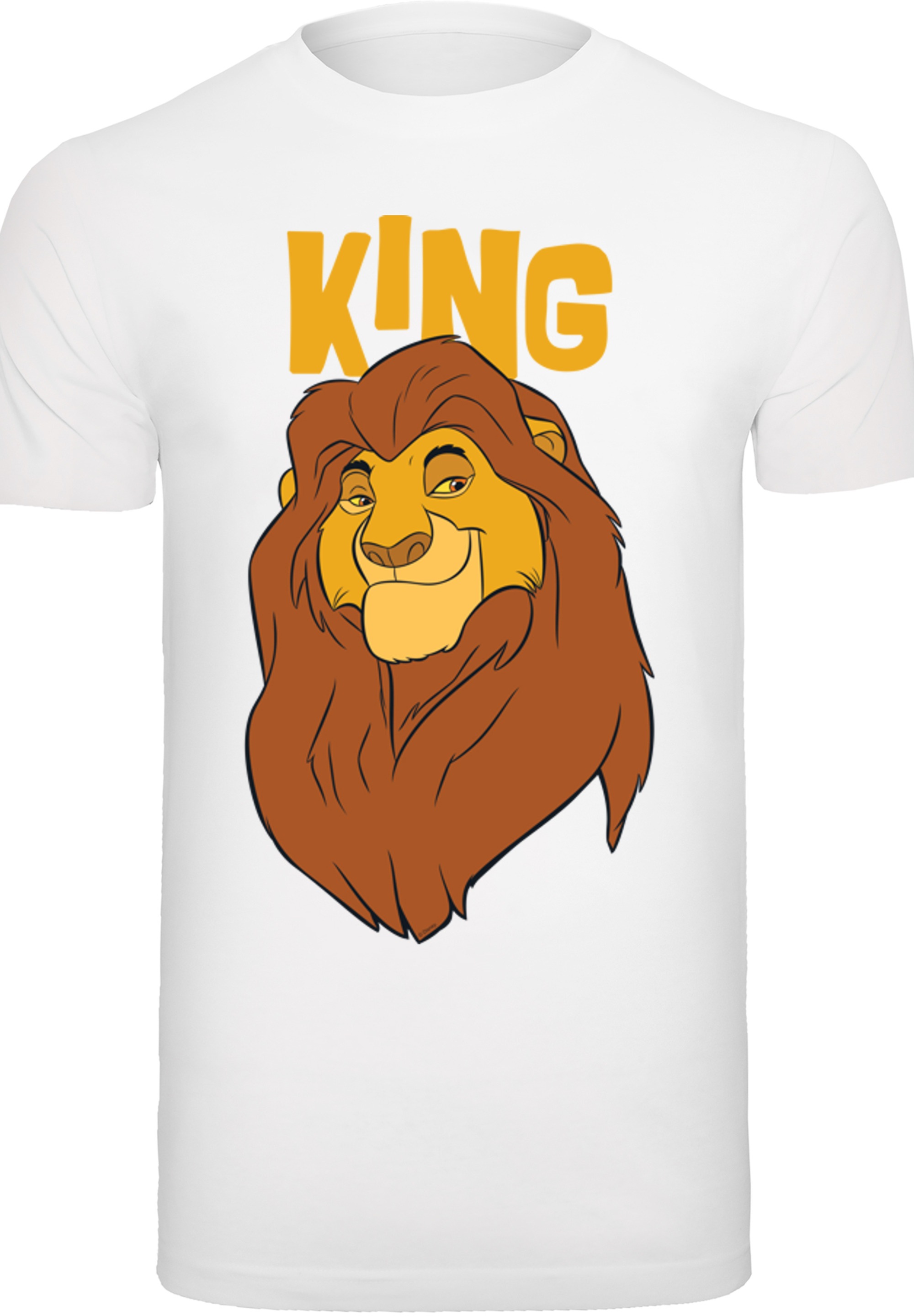 F4NT4STIC T-Shirt »Disney The König der Löwen Mufasa King«, Print