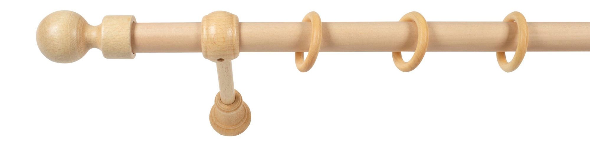 SN DECO GROUP Gardinenstange »Giro«, 1 läufig-läufig, Fixmaß