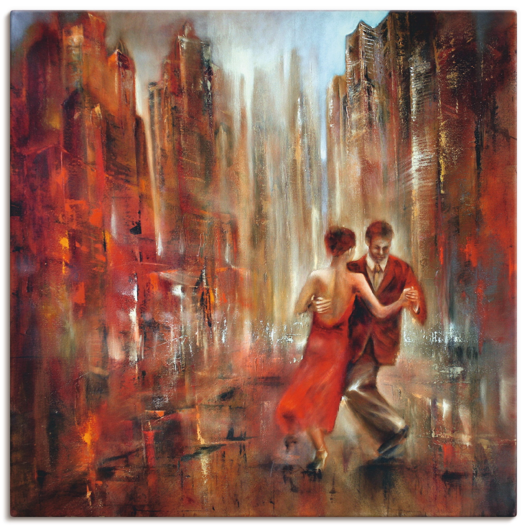 Artland Wandbild »Tango«, Sport, (1 St.), als Alubild, Outdoorbild, Leinwandbild, Poster in verschied. Größen