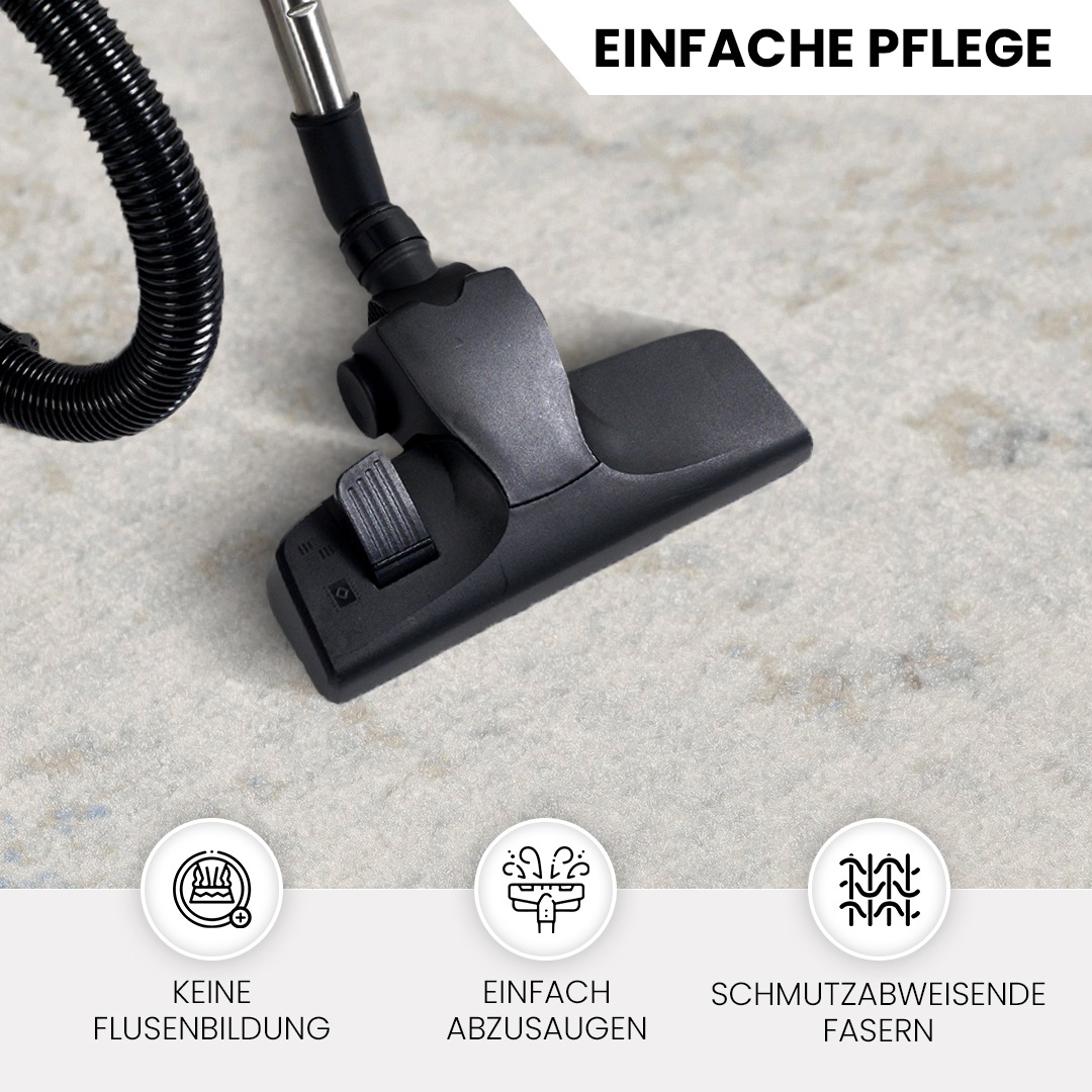 Livabliss Teppich "UTRECHT" rechteckig 9 mm Höhe Designerteppich in Marmor günstig online kaufen