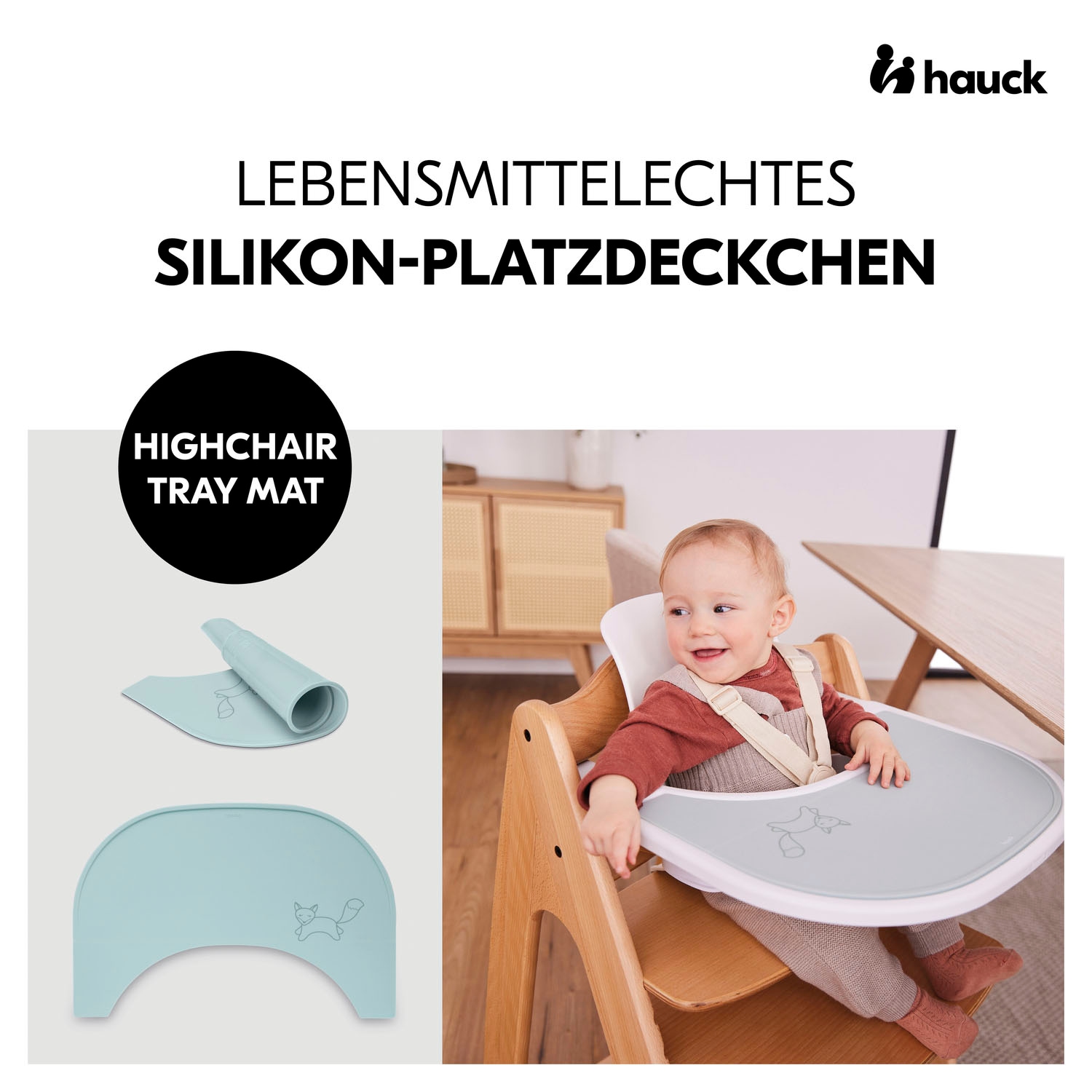 Hauck Platzset »Highchair Tray Mat«, für Hochstuhl-Essbretter