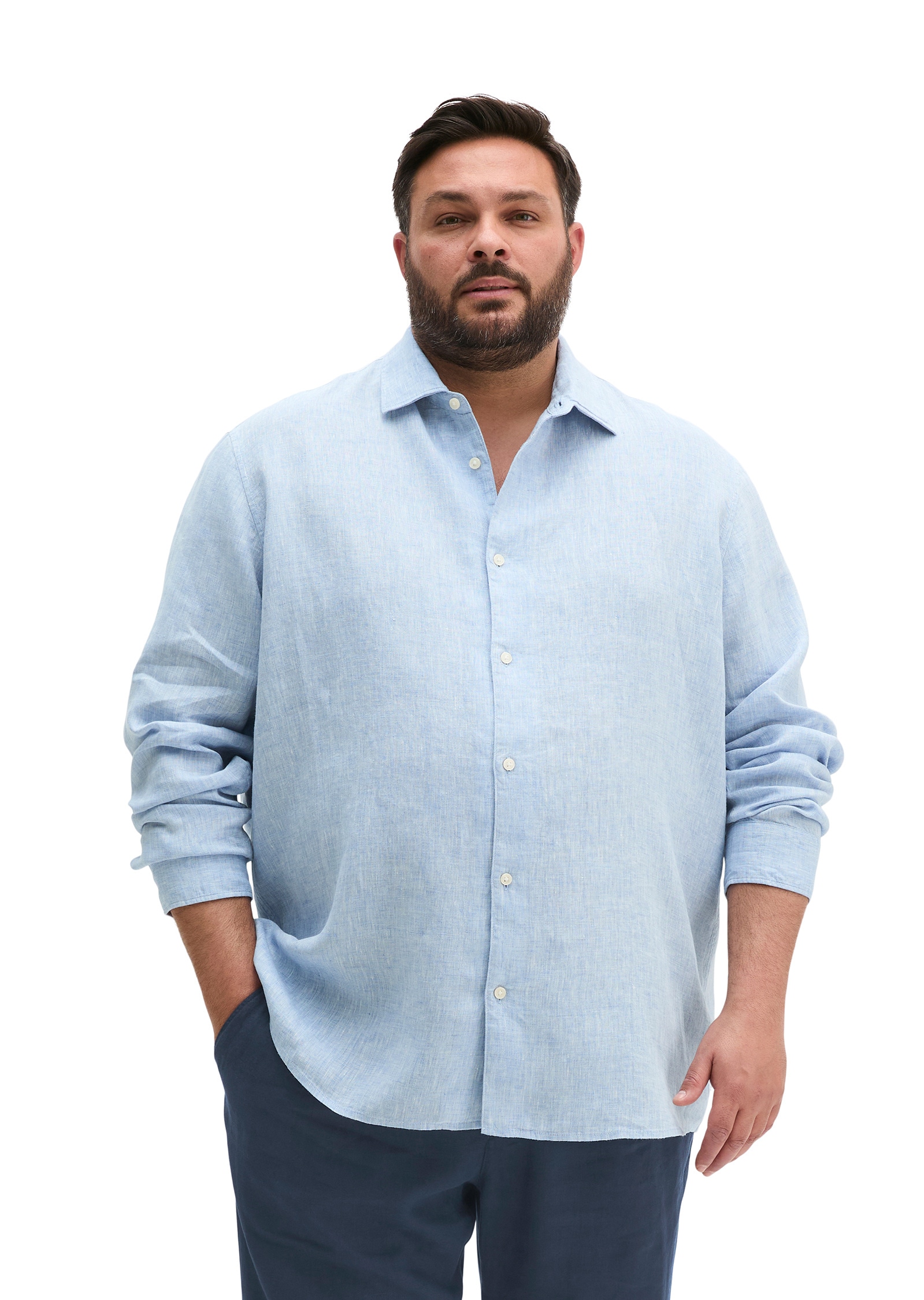 Marc OPolo "aus feinem Leinen-Chambray"