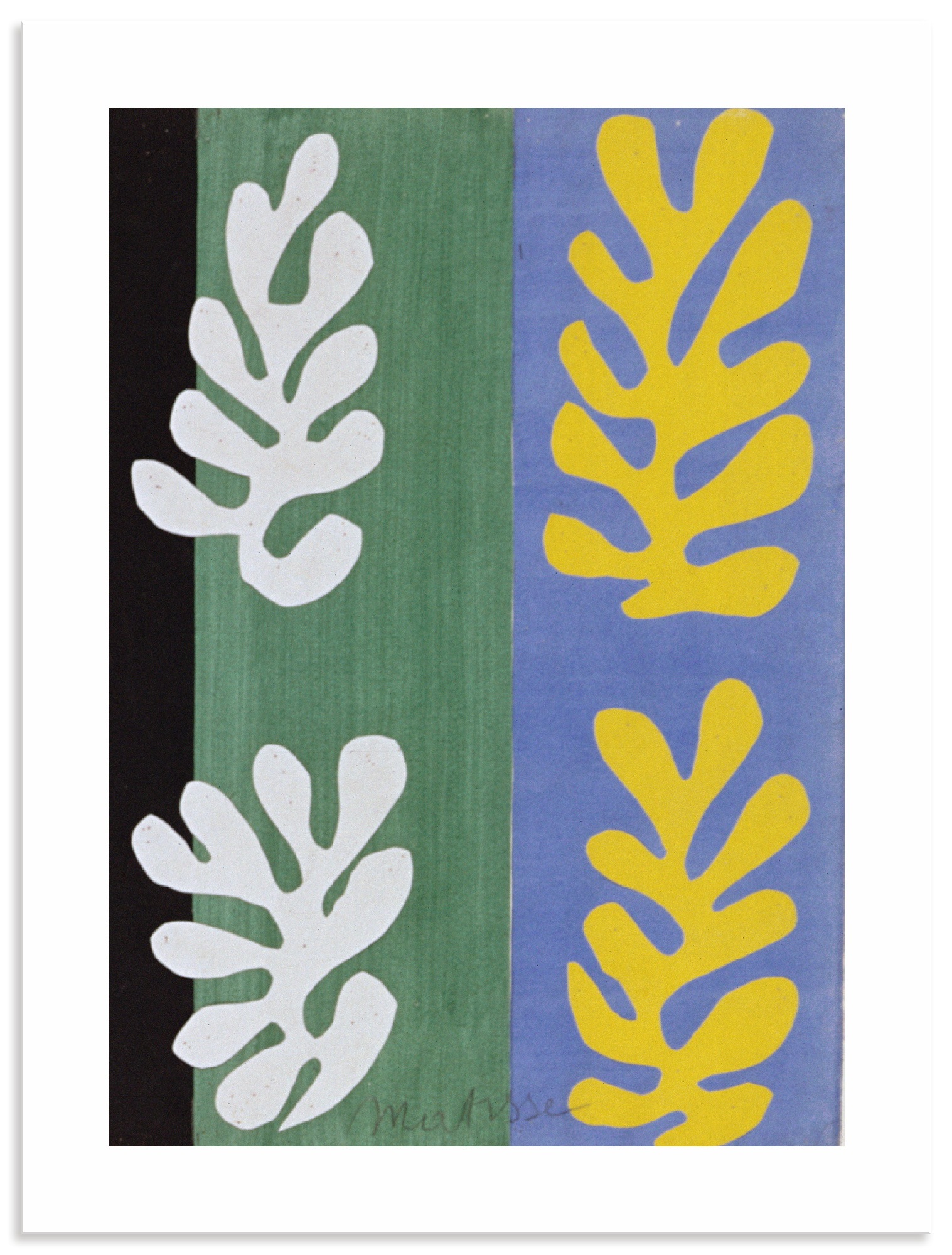 ARTland Komposition (Der Samt) 2. 1947 Wall Art Multicolor 45x60cm
