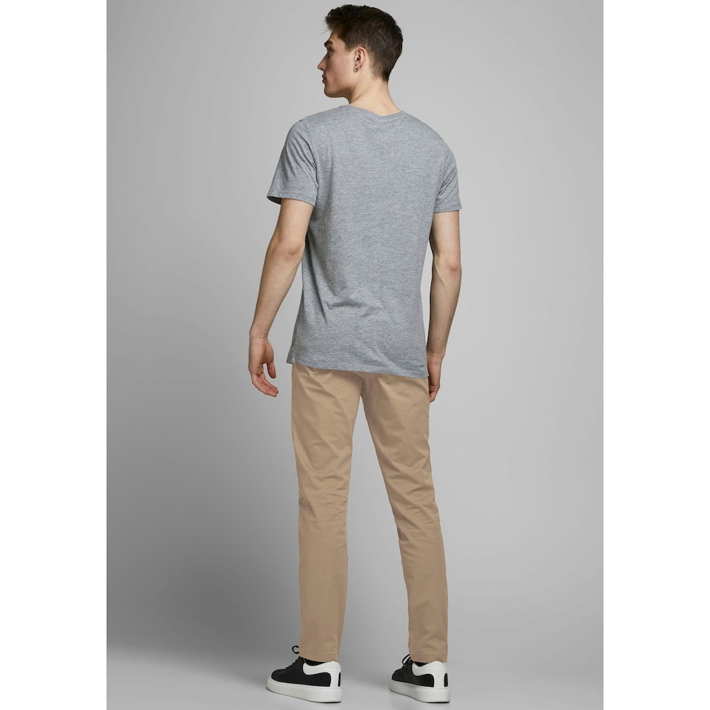 Jack & Jones Chinohose »SLIM FIT MARCO 2PCS«, (Packung, 2 tlg., 2er-Pack)