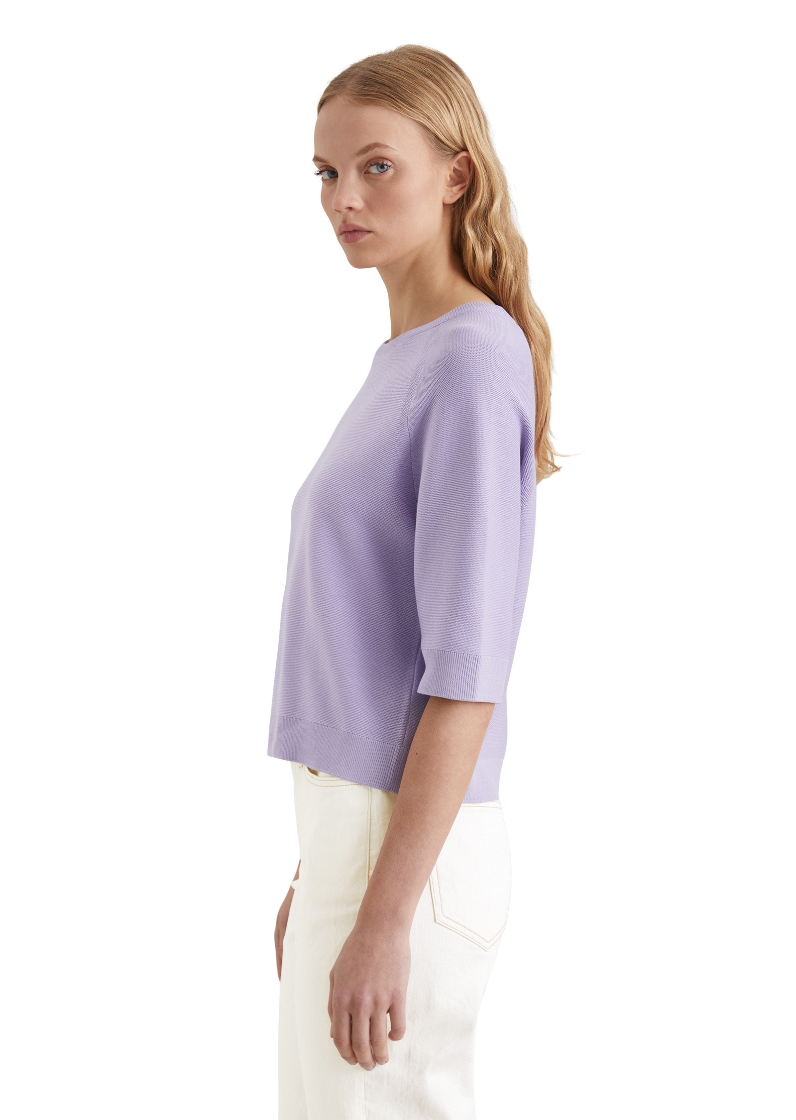 Marc O'Polo DENIM Rundhalspullover »aus Organic Cotton«