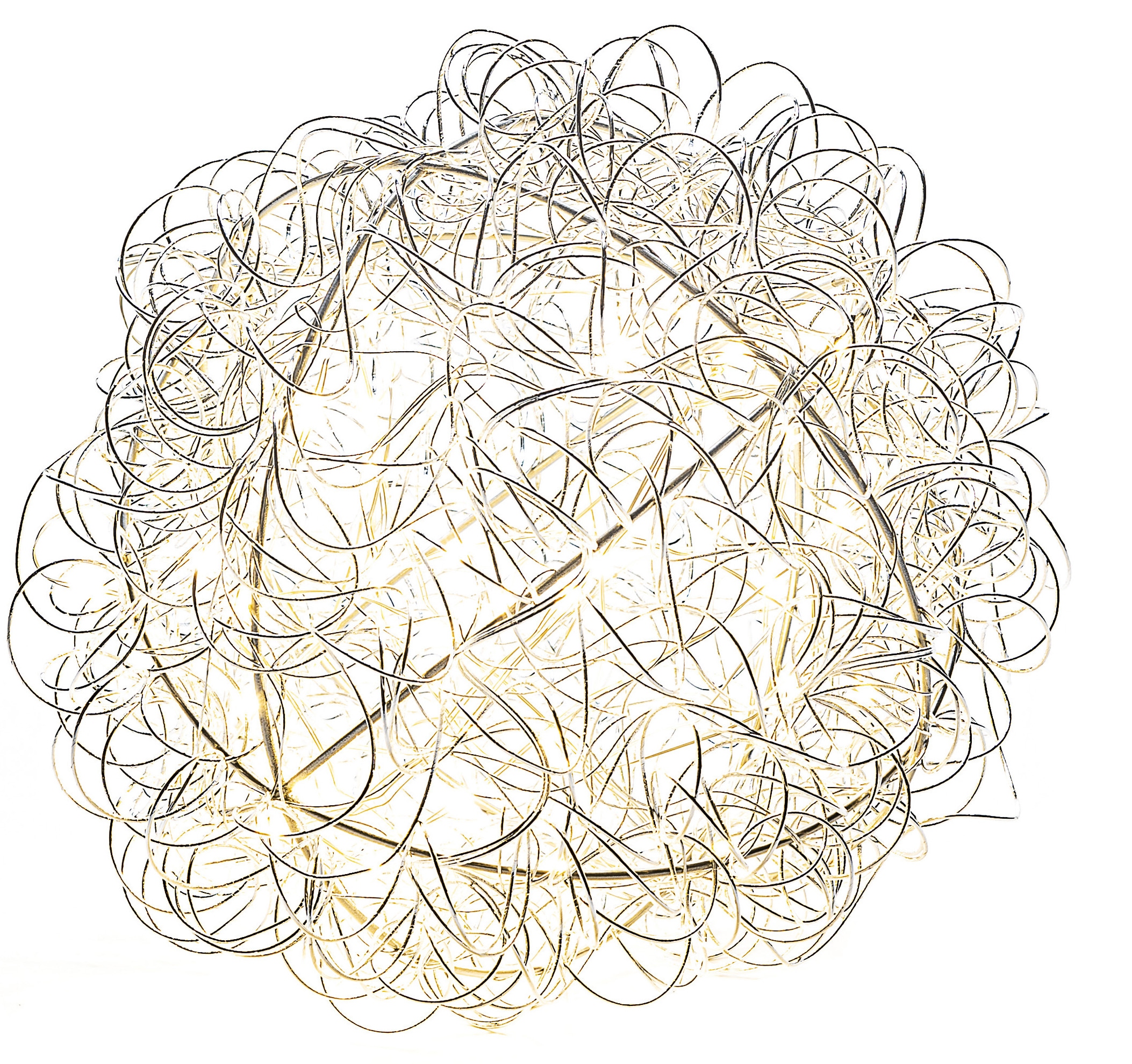 KONSTSMIDE LED Dekolicht "Drahtball, Weihnachtsdeko", 40 warm weiße Dioden