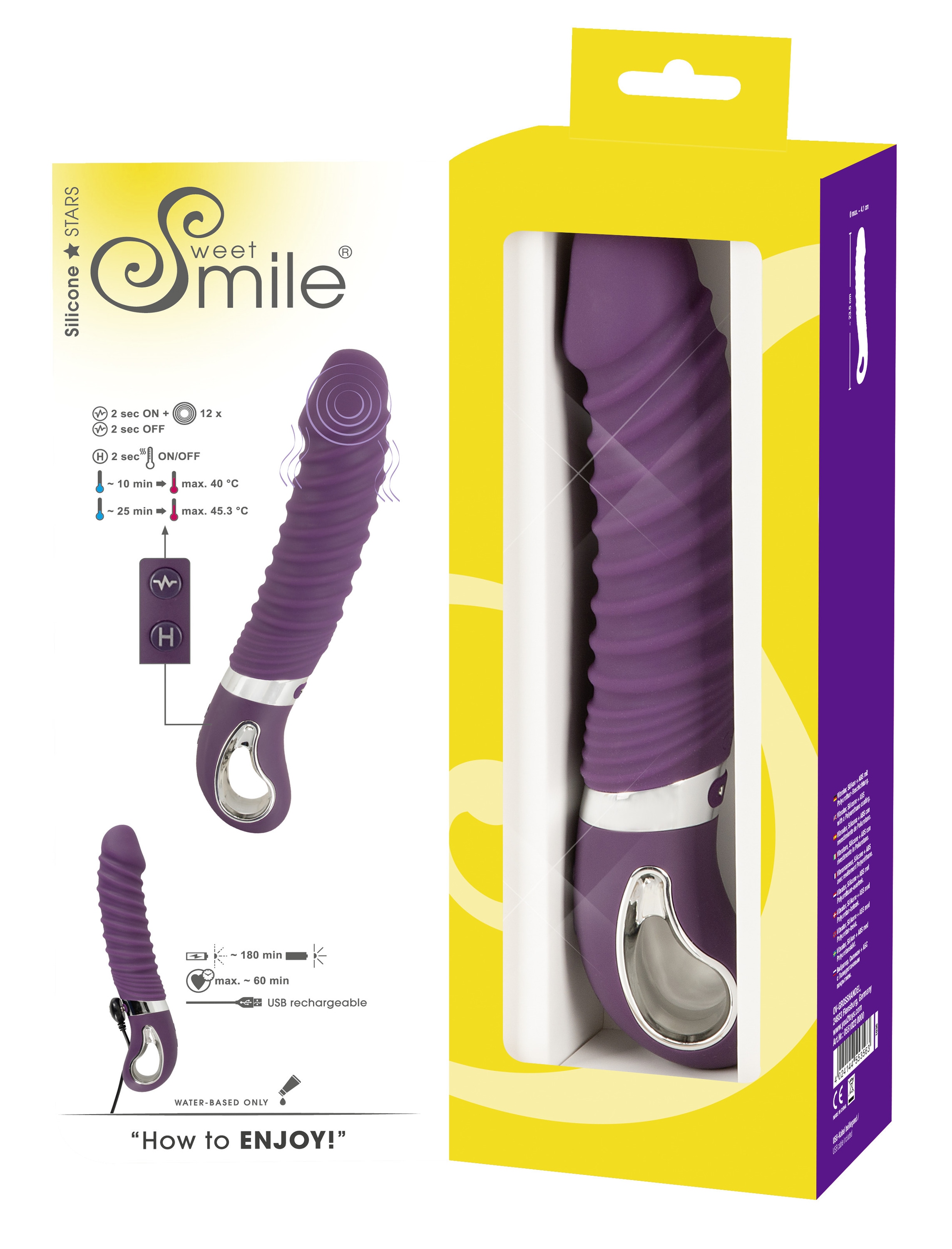 Sweet Smile Vibrator »Vibrator Warming Soft Vibrator«