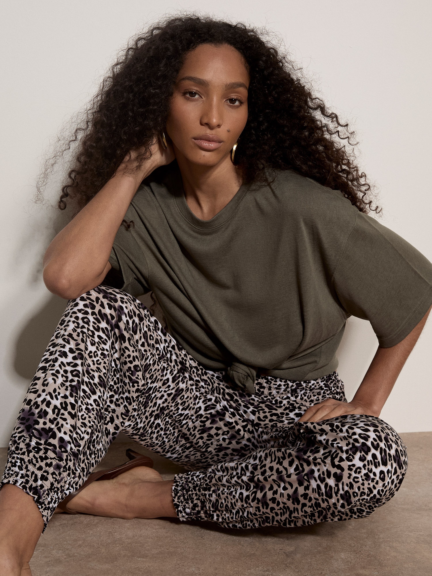 Apricot Jogger Pants »Relaxhose«  mit Animalprint