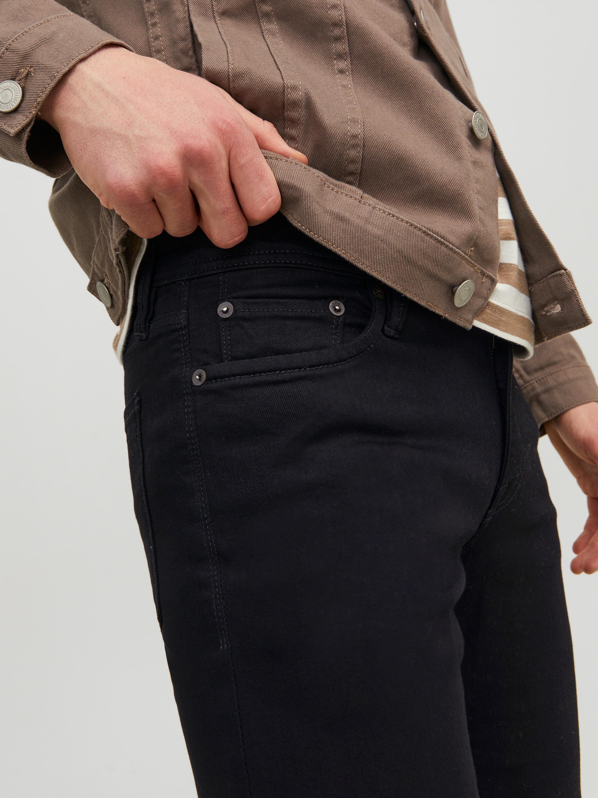 Jack & Jones Slim-fit-Jeans »JJIGLENN JJFELIX AM 446 NOOS«, mit schmaler Beinform
