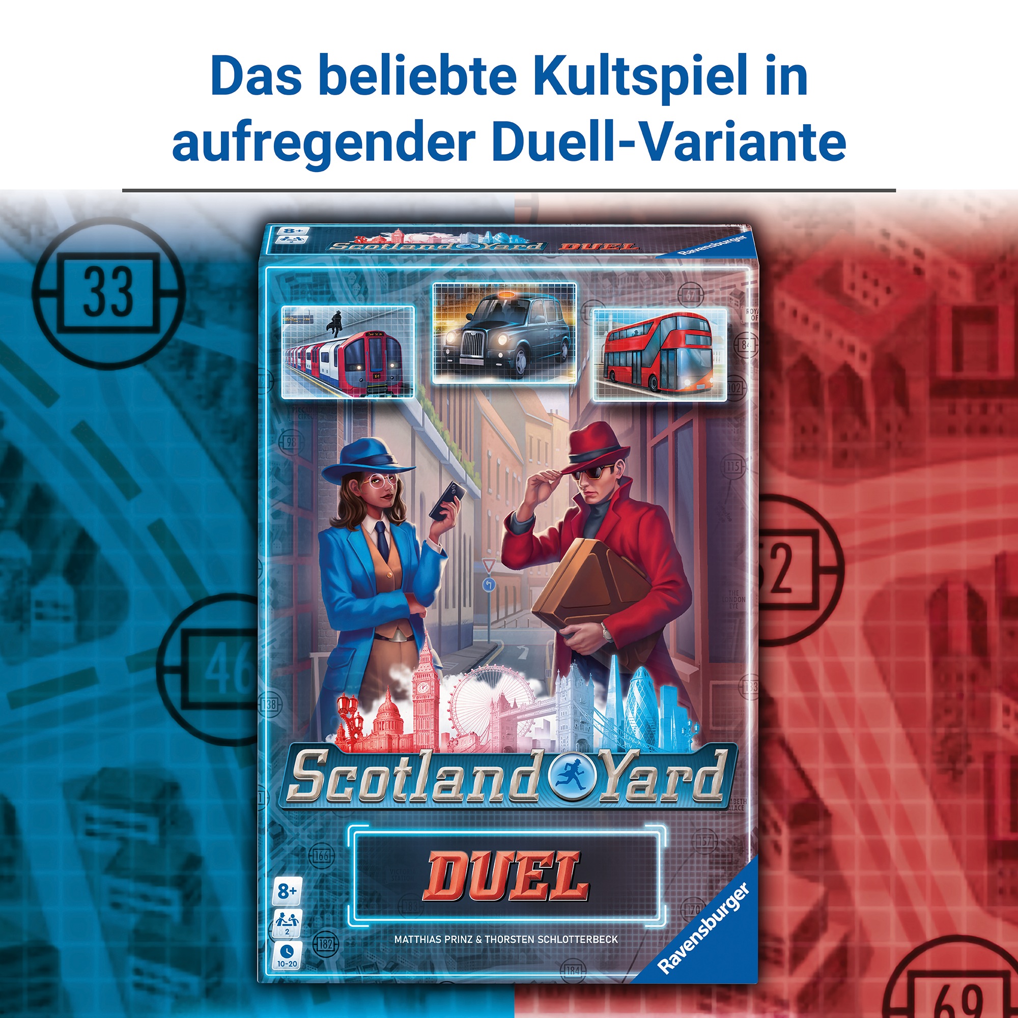 Ravensburger Spiel »Scotland Yard Duel« Made in Europe