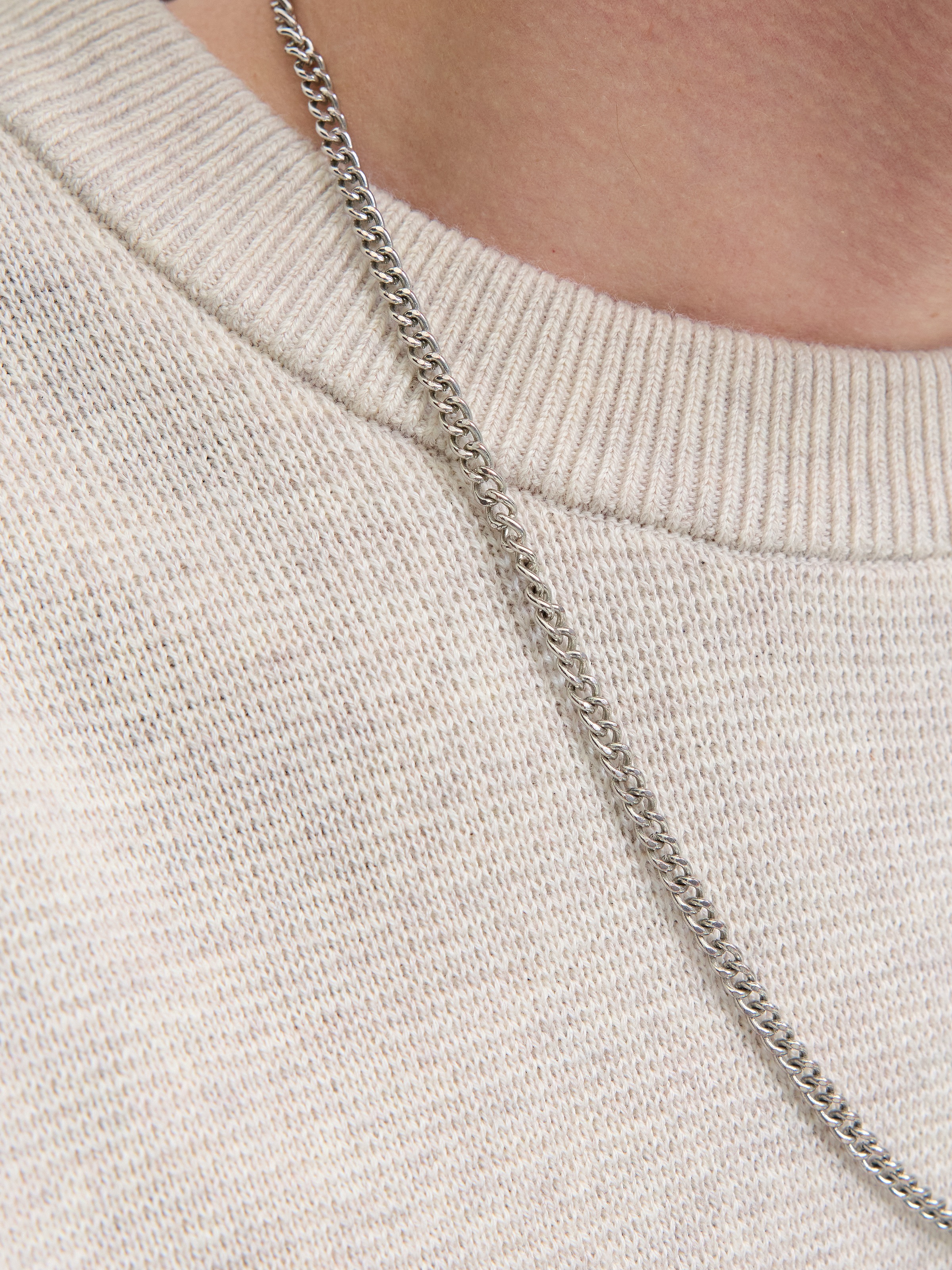 Thumbnail - Jack & Jones Strickpullover "JPRBLAMILANO STITCH KNIT CREW NECK SN" Baumwolle, relaxed fit