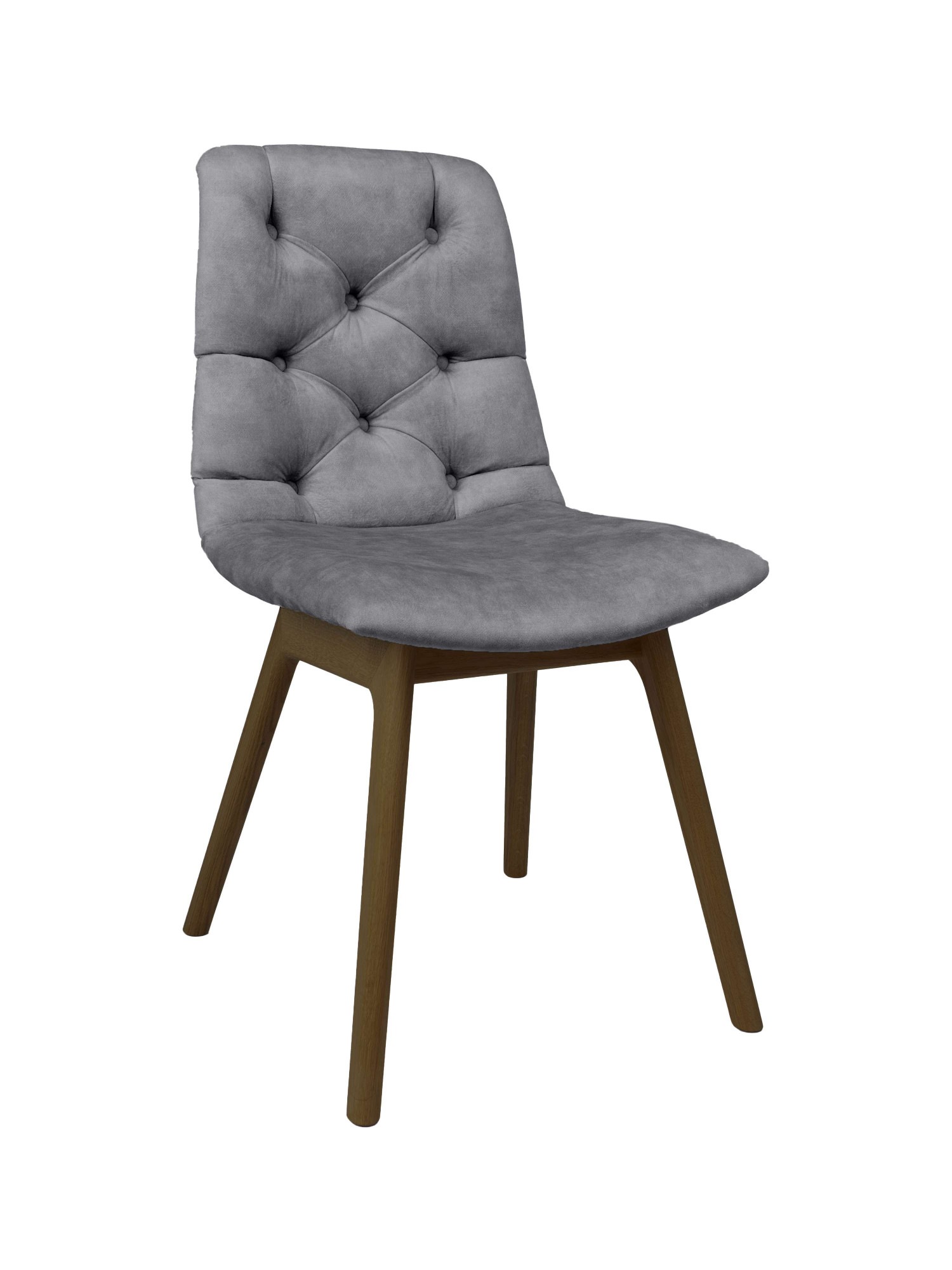 andas Esszimmerstuhl "Ramon", (Set), 2 St., Samt, mit Massivholzbeinen, in günstig online kaufen