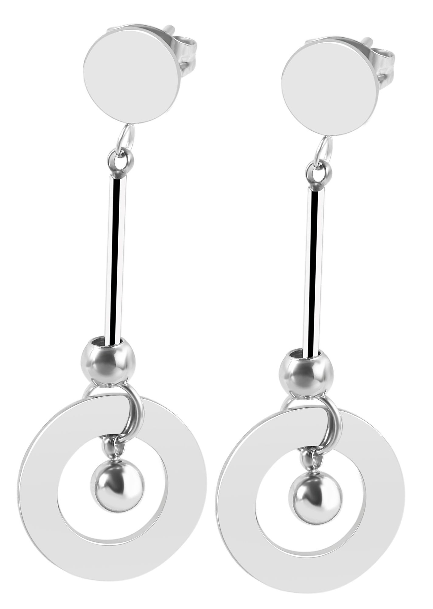 Adelia´s Paar Ohrhänger »Damen Ohrringe – Ohrstecker aus Edelstahl« Zum Verschenken an Menschen, die Ihnen am Herzen liegen