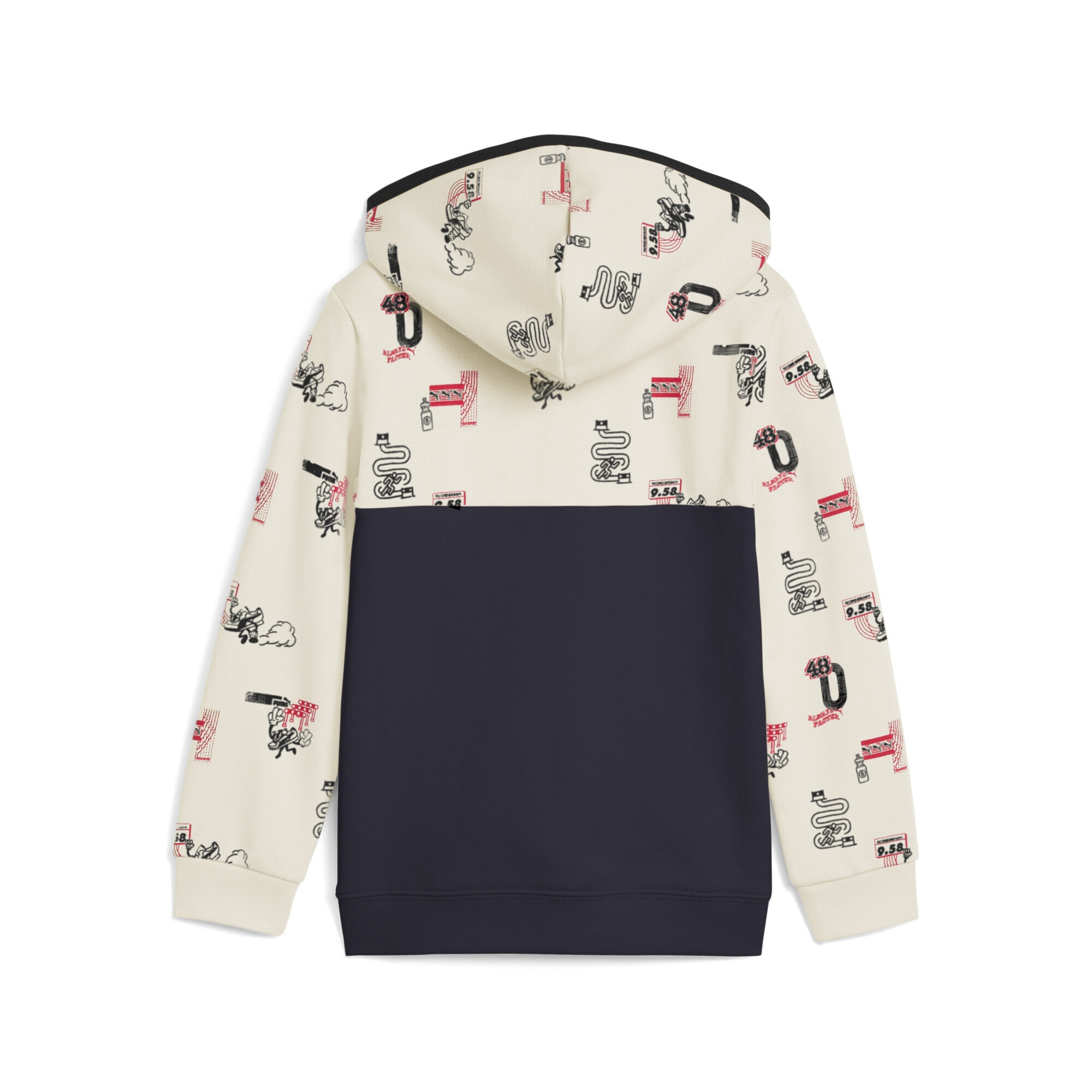 PUMA Sweatshirt »Little Runners Hoodie mit Reißverschluss bis zum Hals Kinder«
