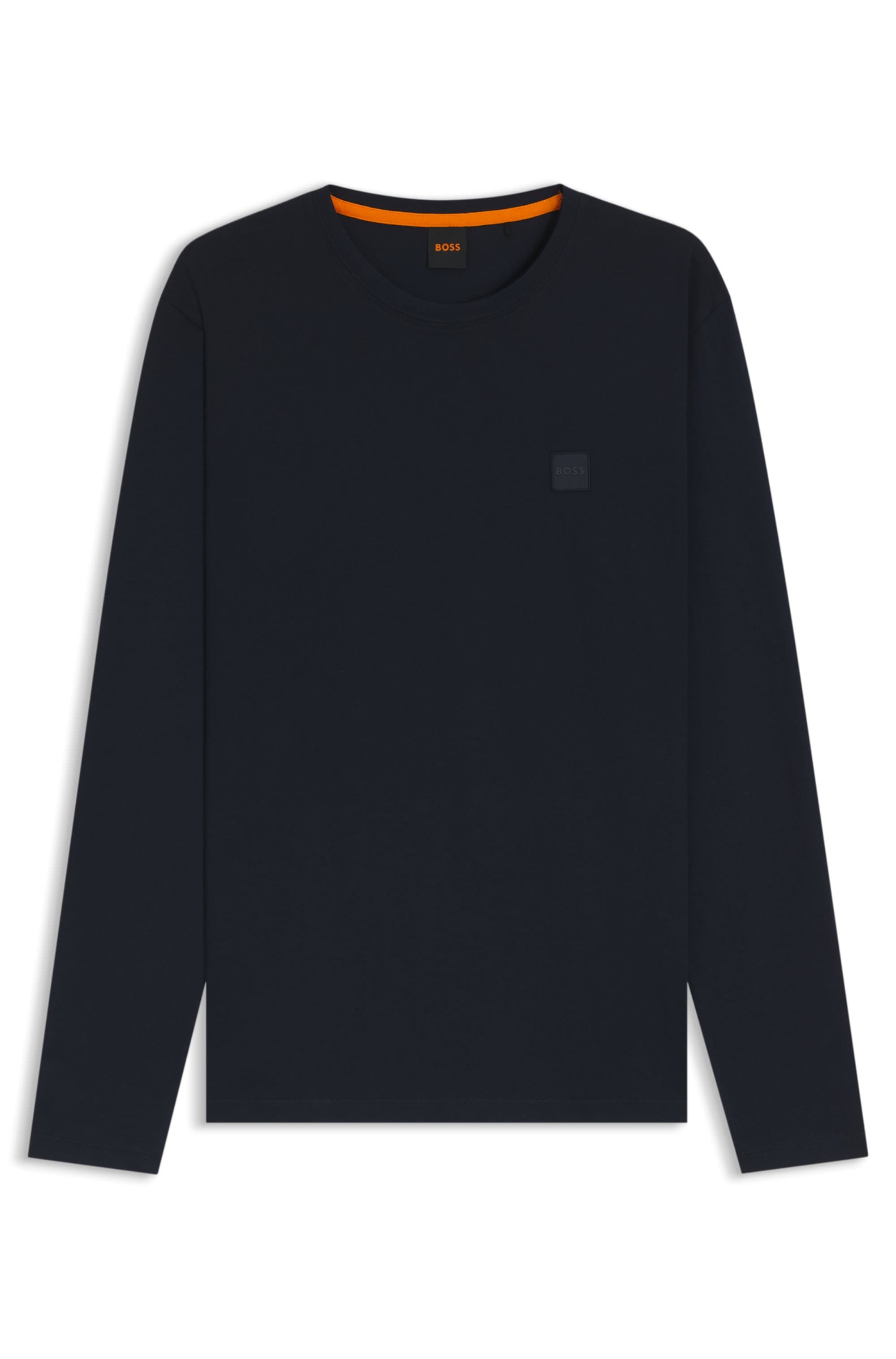 BOSS ORANGE Langarmshirt "Tacks", mit Markenlogo auf der Brust günstig online kaufen