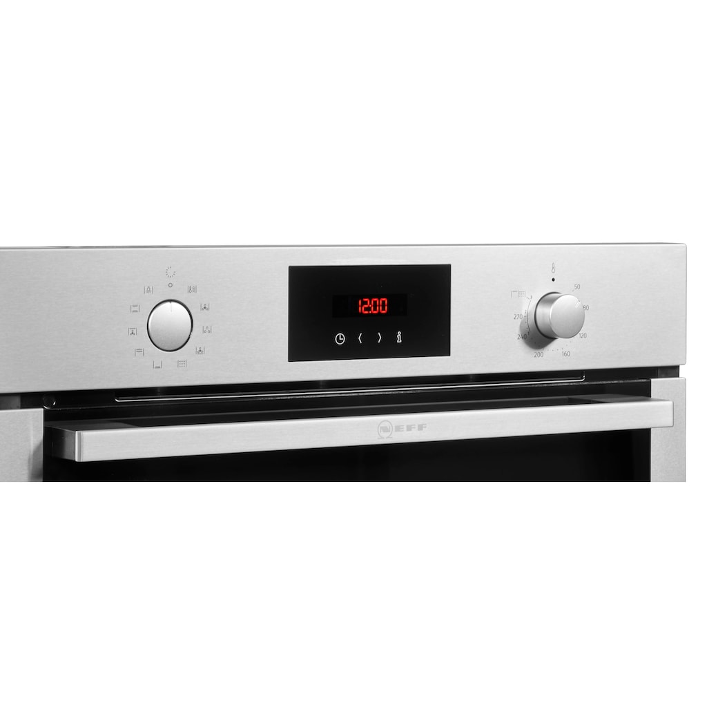 NEFF Backofen-Set »XB48P«, B2CCG6AN0, mit Teleskopauszug nachrüstbar, Pyrolyse-Selbstreinigung