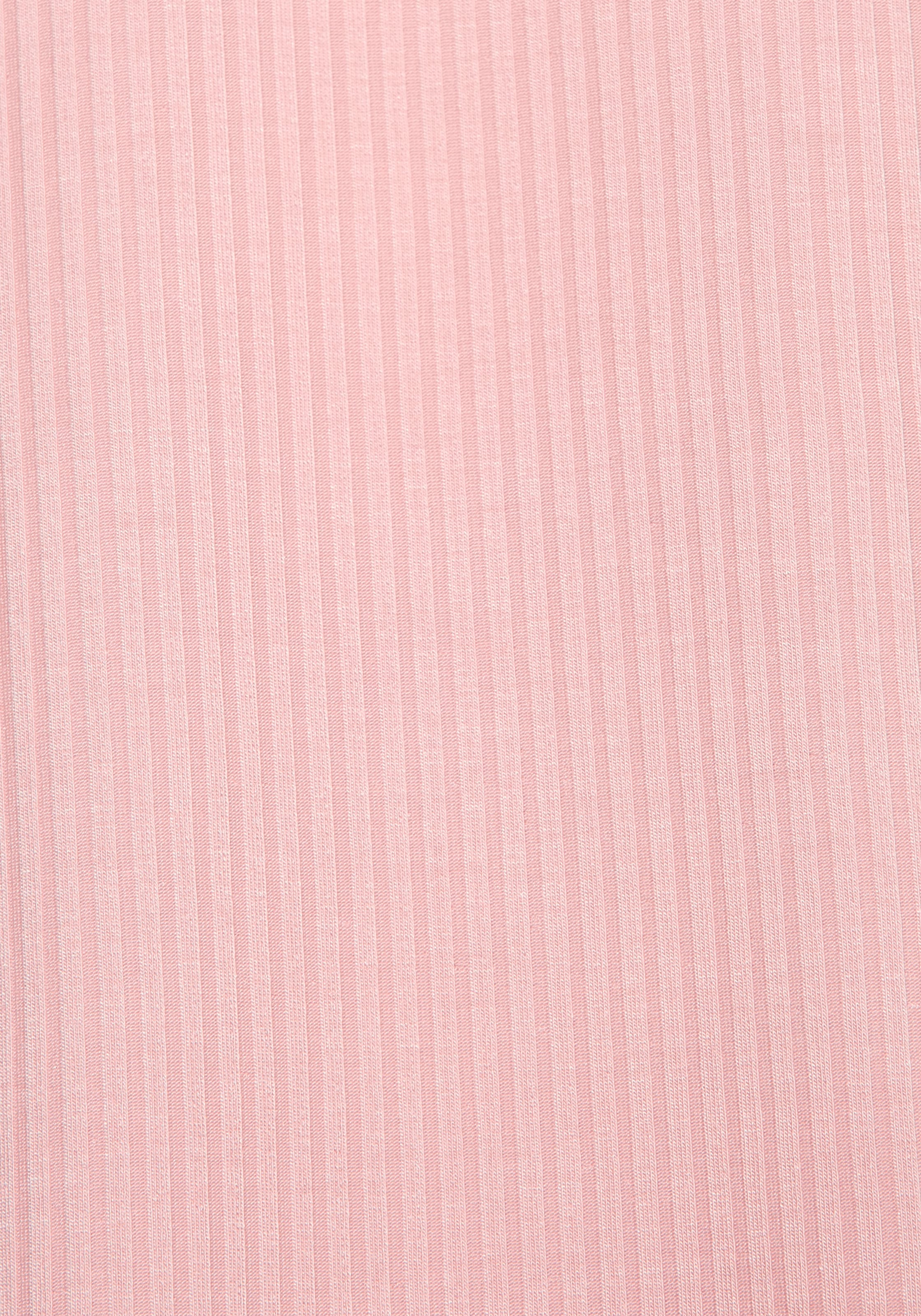 Vivance Dreams Pyjama, mit süßem Babylock-Saum