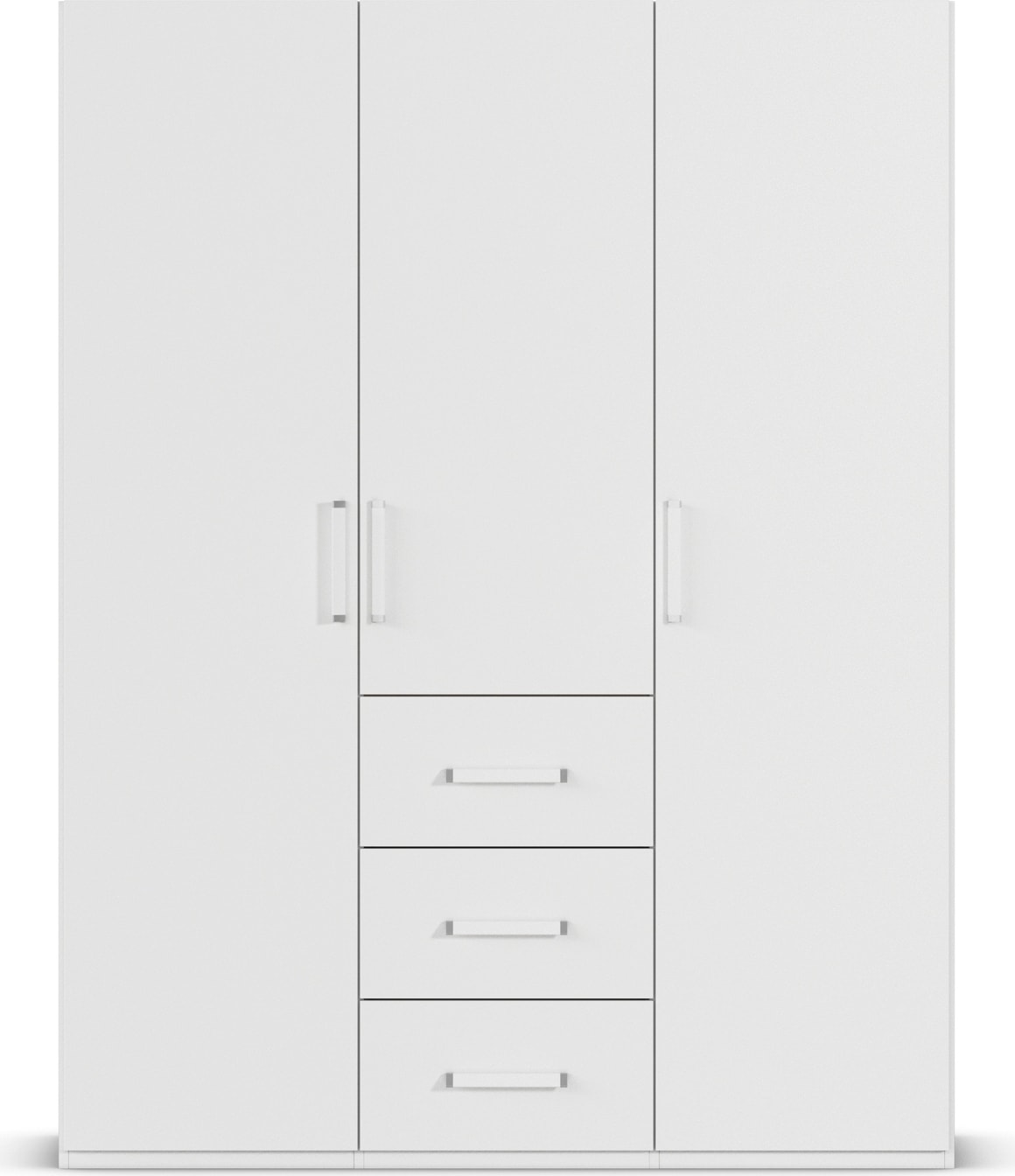 rauch Drehtürenschrank »Kleiderschrank Schrank Garderobe Schlafzimmerschrank EVELYN«, (in 2 Höhen 197 oder 210 cm erhältlich), in elegantem Stil mit Schubladen 3 Breiten und 2 Höhen MADE IN GERMANY