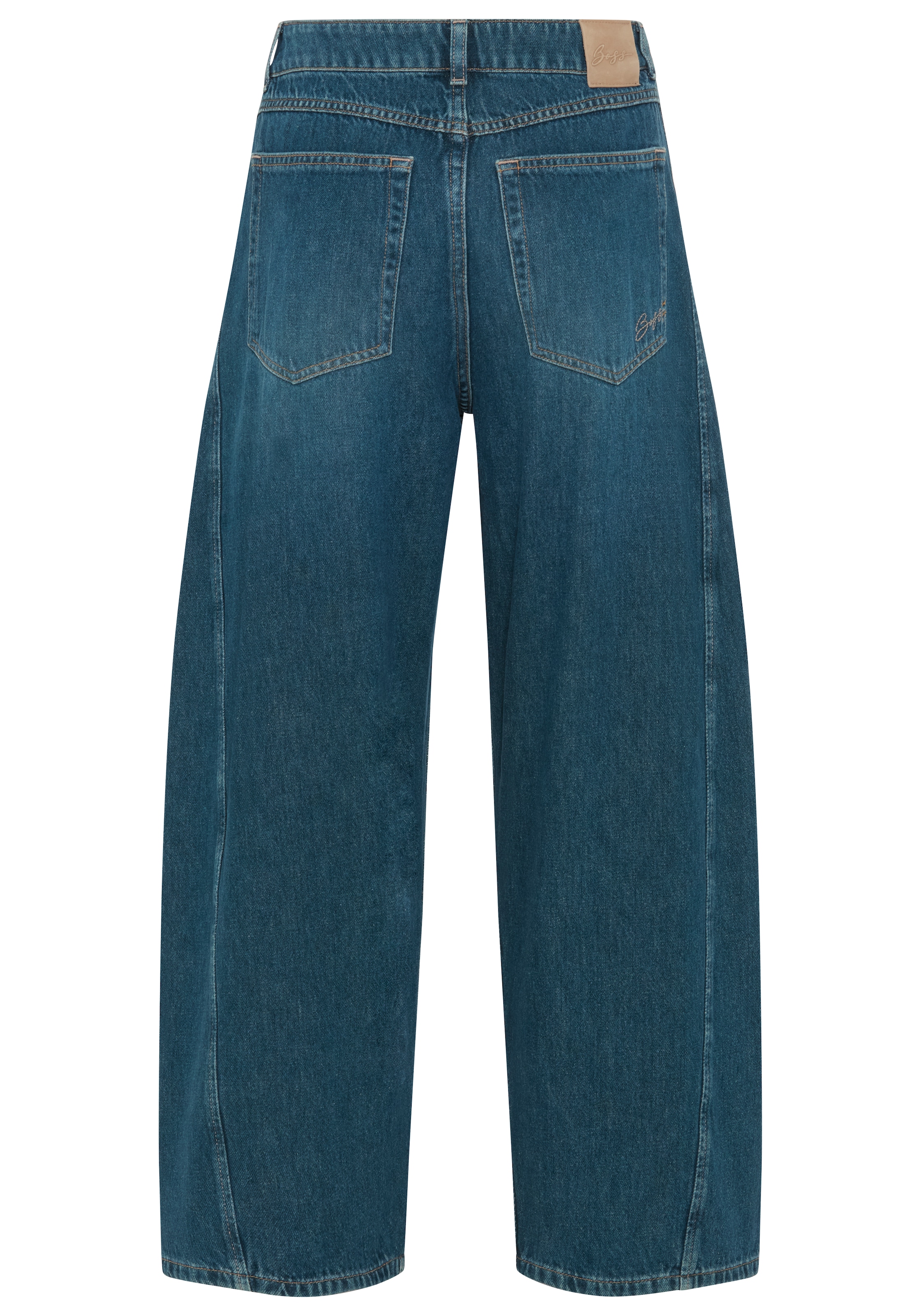 BOSS ORANGE High-waist-Jeans »DIANA HR C Premium Damenmode« im Balloon Fit, Baumwoll-Denim