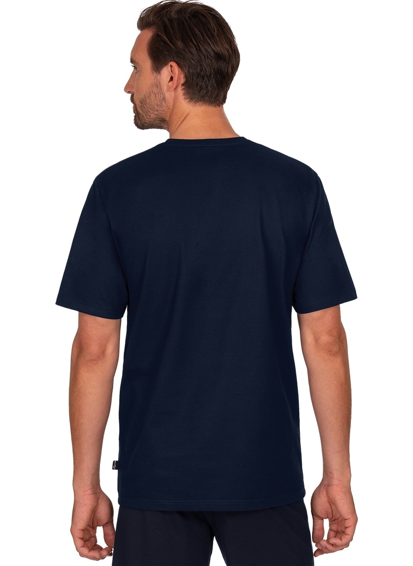Trigema großem Black »TRIGEMA T-Shirt BAUR Friday Affen-Aufdruck« | T-Shirt mit