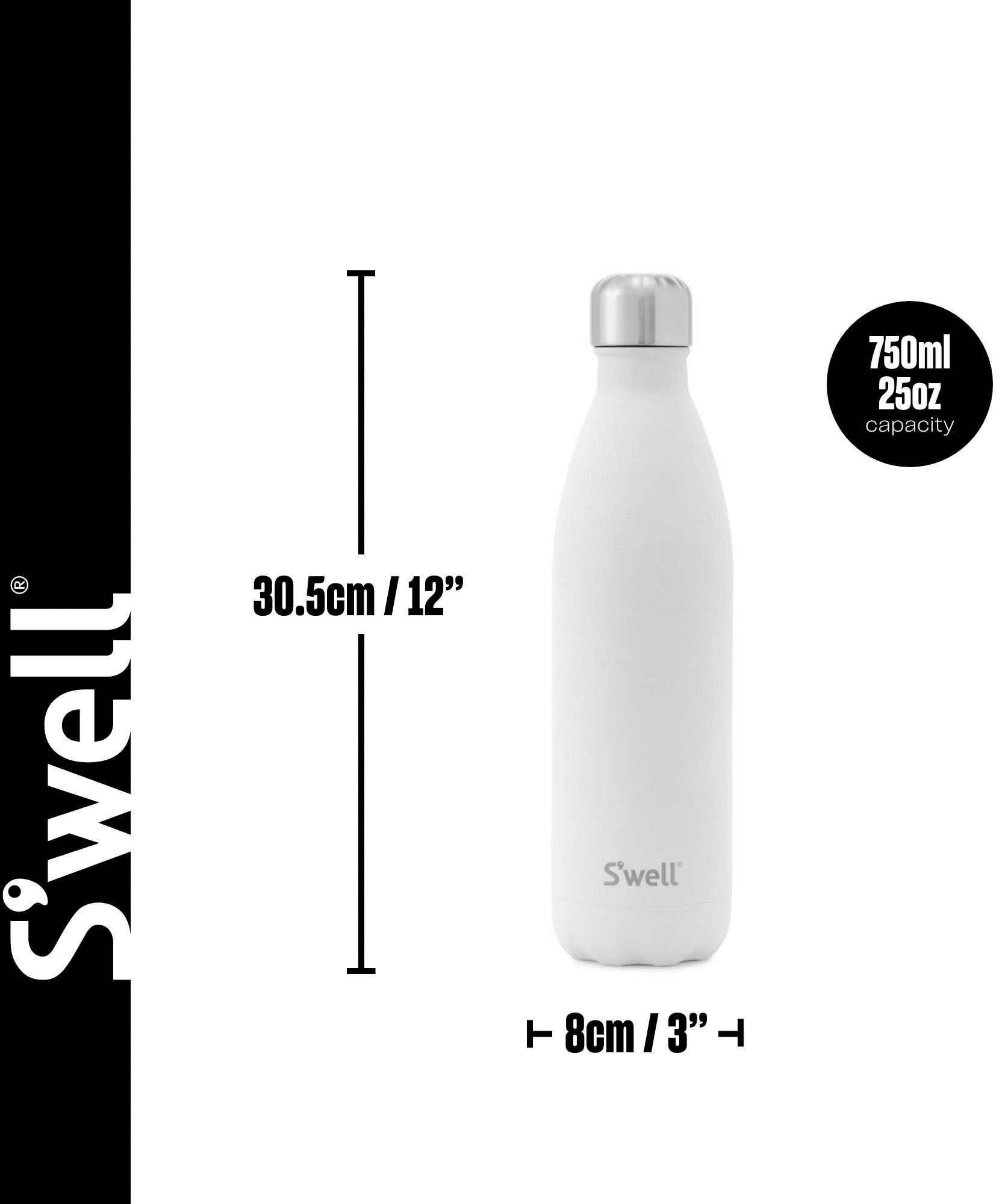 S'well Isolierflasche »S'well Topaz«, (1 tlg.), 750 ml