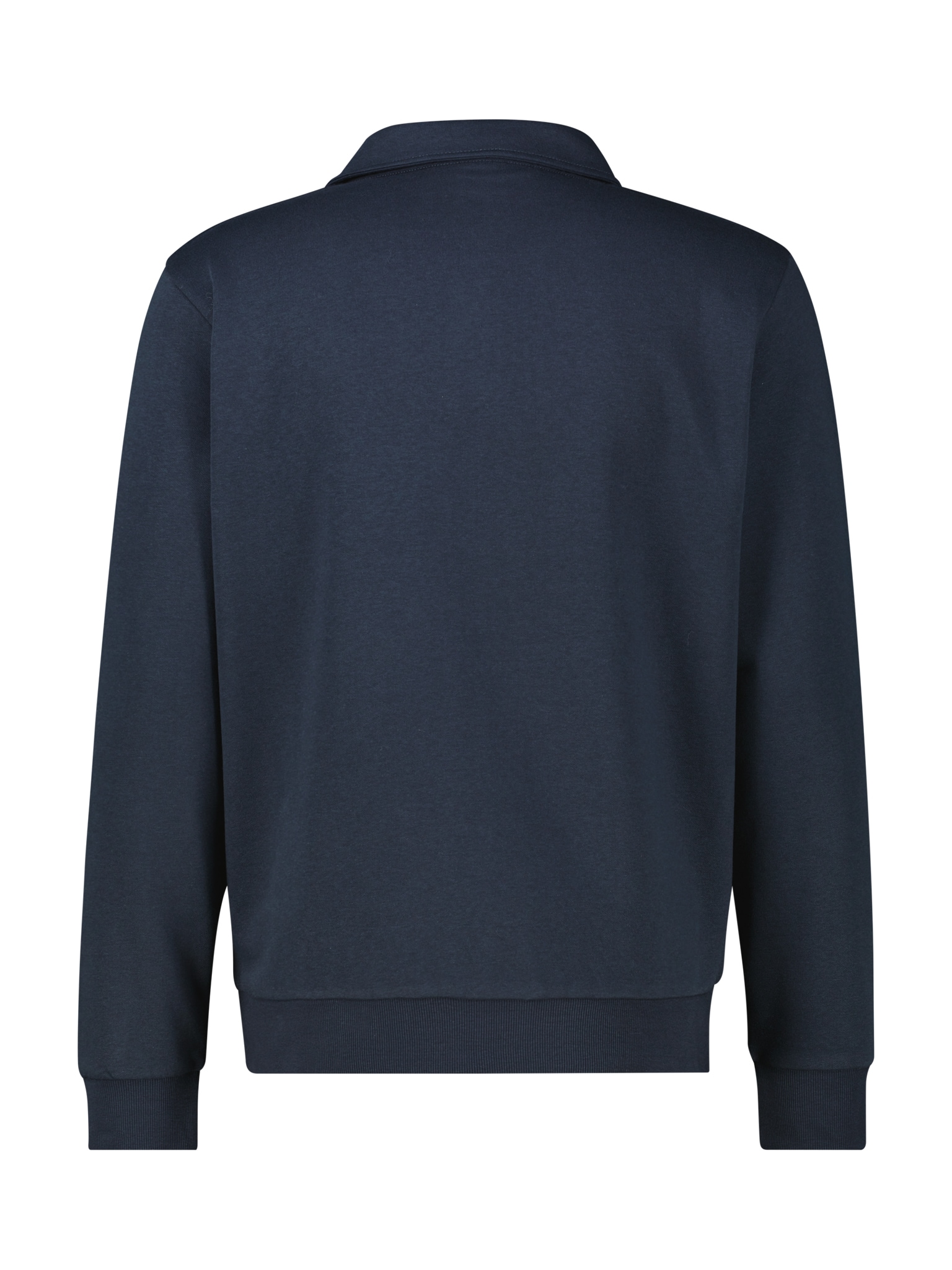 LERROS Langarm-Poloshirt »FELPA«, Sweatshirt mit Knopfleiste