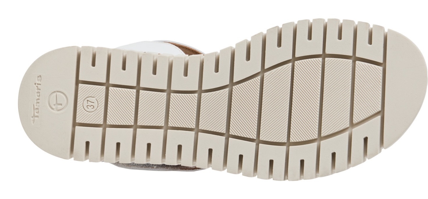 Thumbnail - Tamaris Sandalette, Riemchensandale, Sommerschuh mit geriffelter Plateausohle