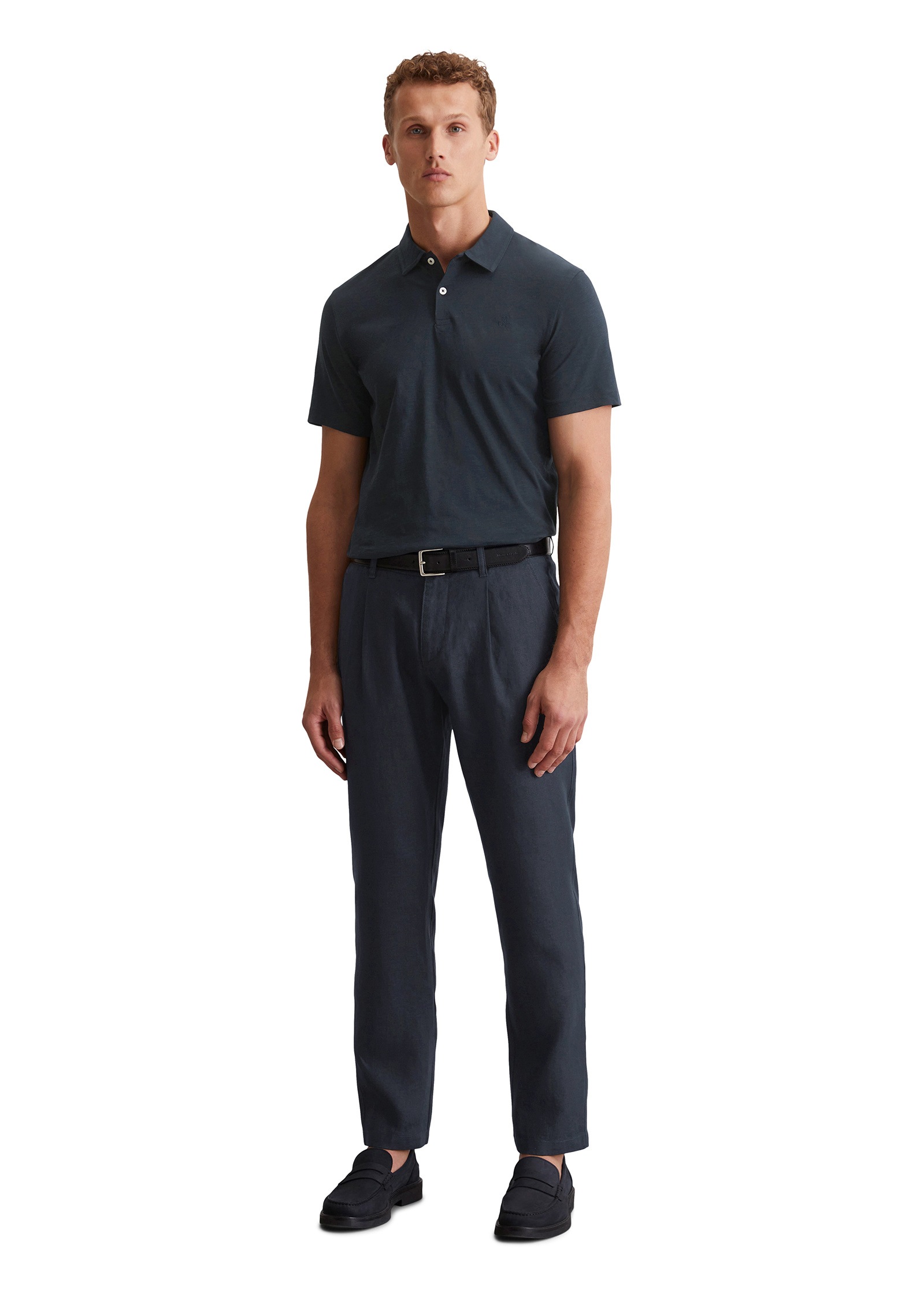 Marc O'Polo Poloshirt »in softer Slub-Jersey-Qualität«