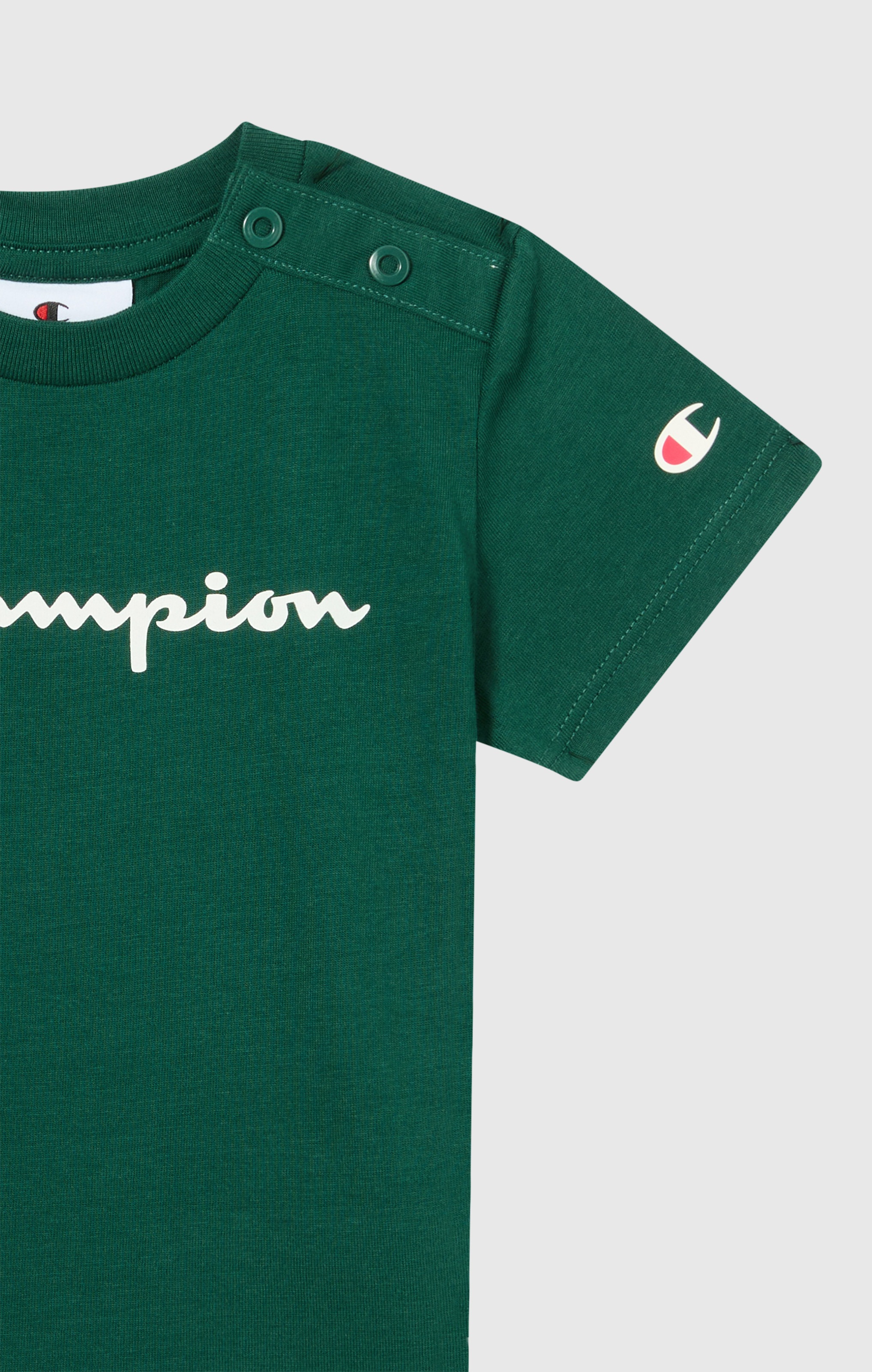 Thumbnail - Champion T-Shirt "ICONS CONTRAST 3 pack Crewneck T-Shirt" Packung, 3, 3 Stk. für aktive Kinder, dreiteiliges Set, aus Ba...