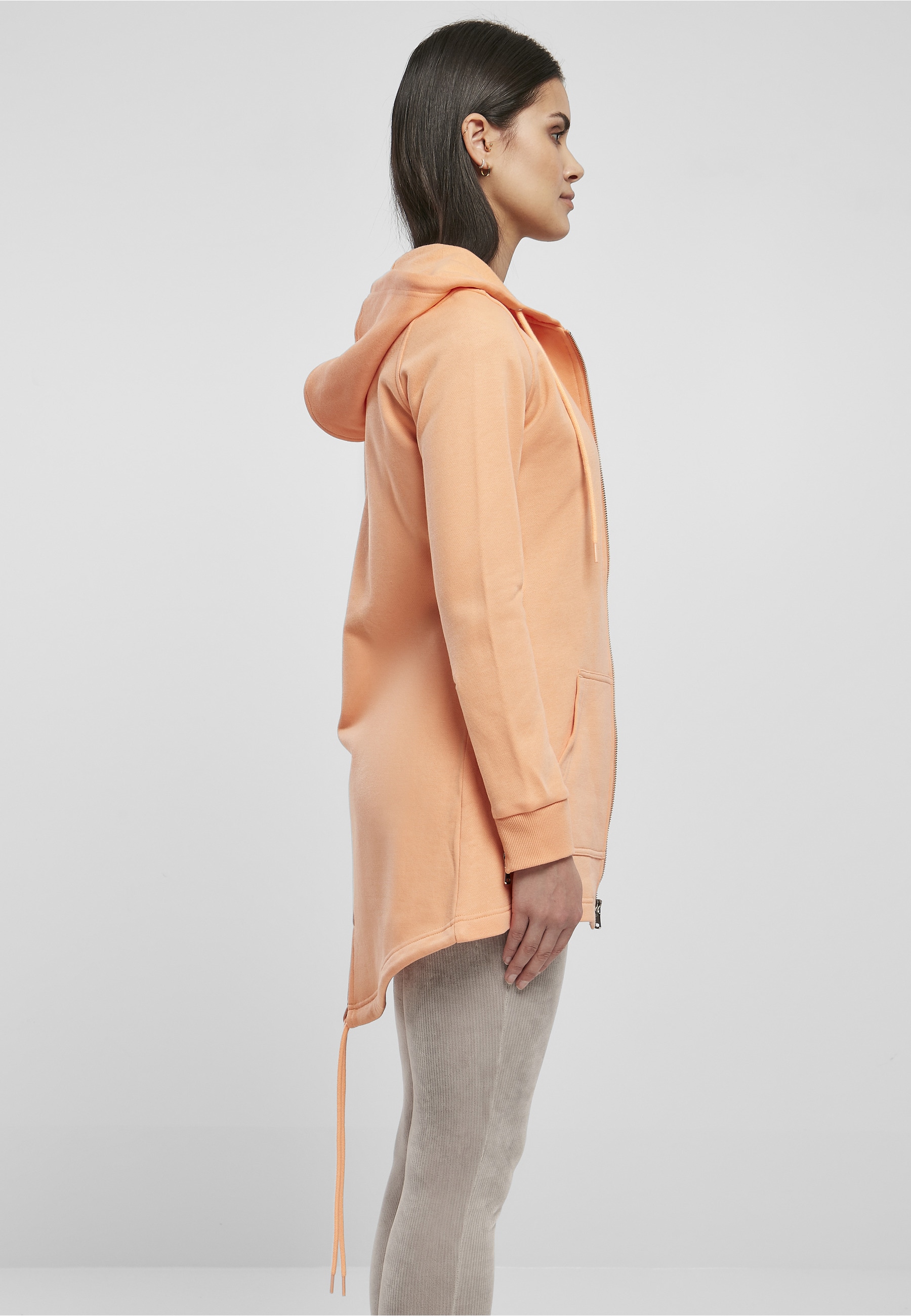 URBAN CLASSICS Cardigan »Urban Classics Damen Ladies Sweat« 1 Stk.