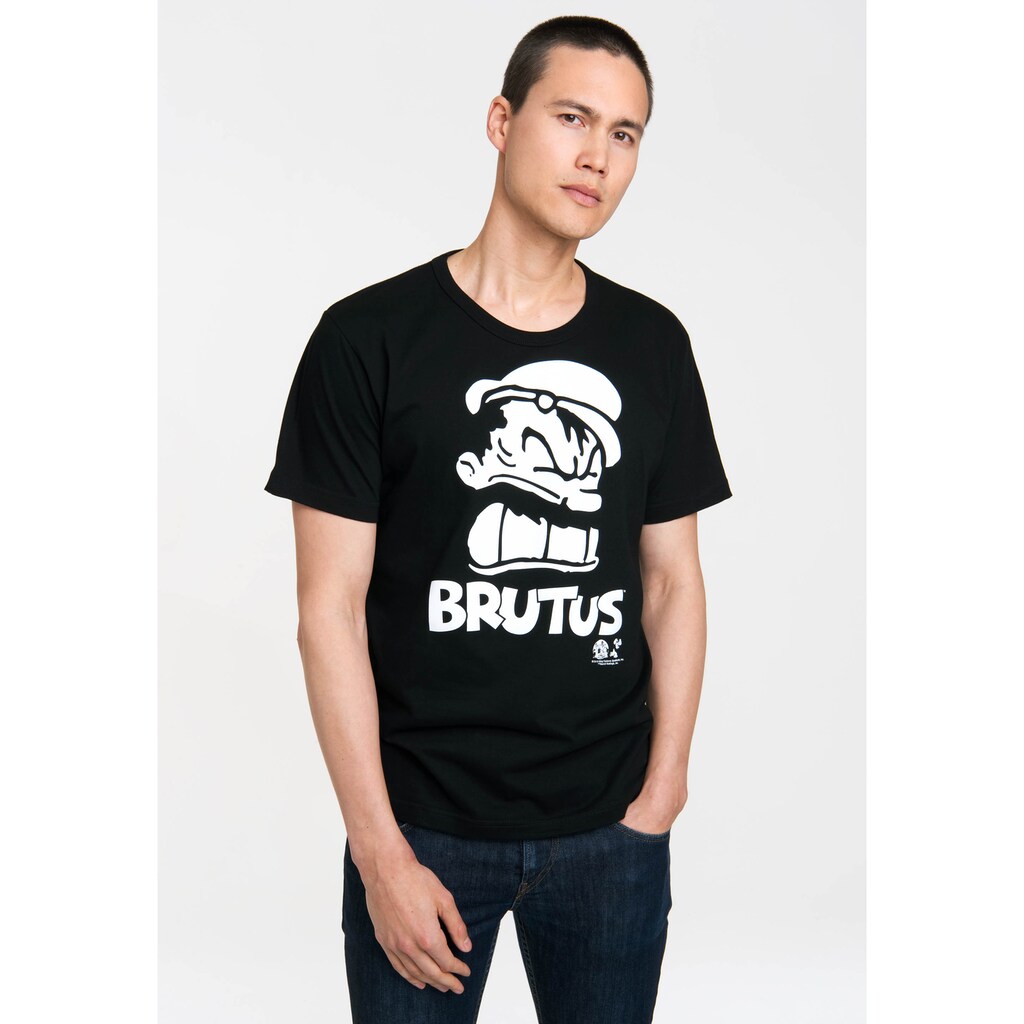 LOGOSHIRT T-Shirt »Popeye - Brutus Portrait«