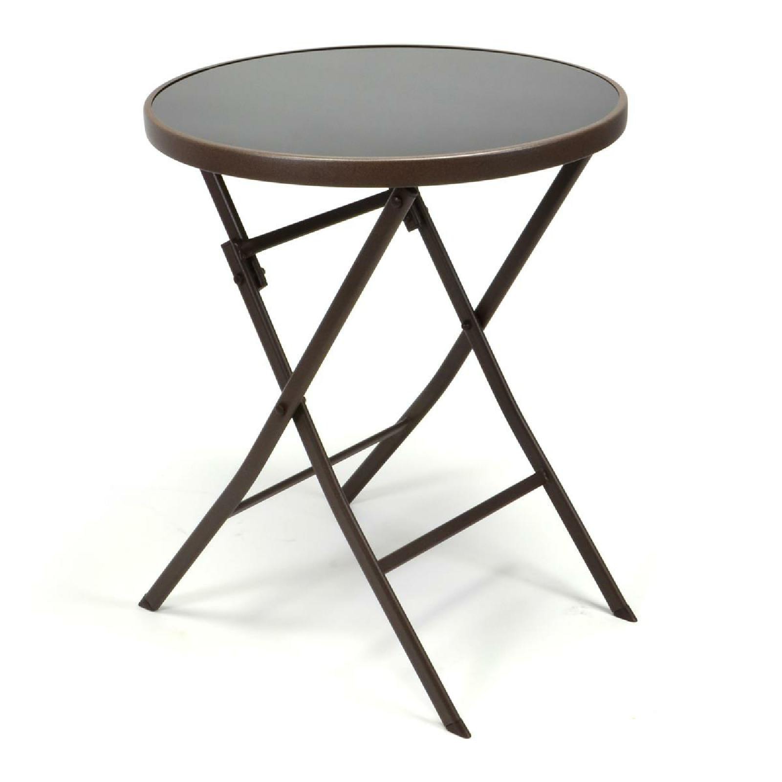 VCM Garten-Essgruppe »3-tlg. Bistroset Balkon Stuhl Tisch Set Braun«