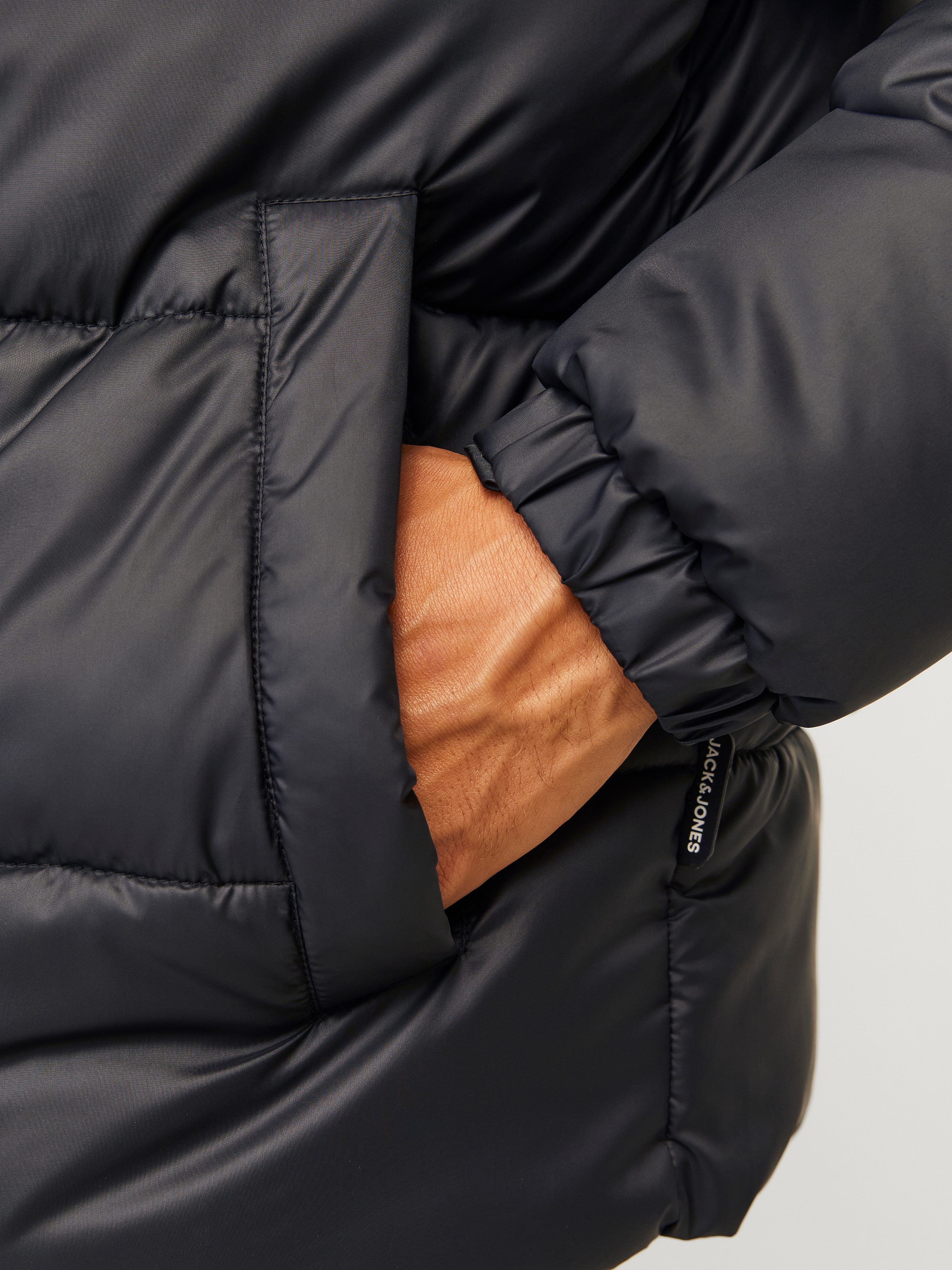 Jack & Jones Steppjacke »JJMOON HOOD PUFFER«, mit Kapuze