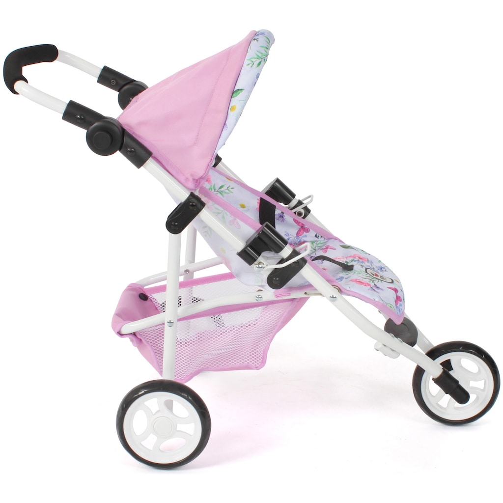 CHIC2000 Puppenbuggy »Jogging-Buggy Lola, Flowers«