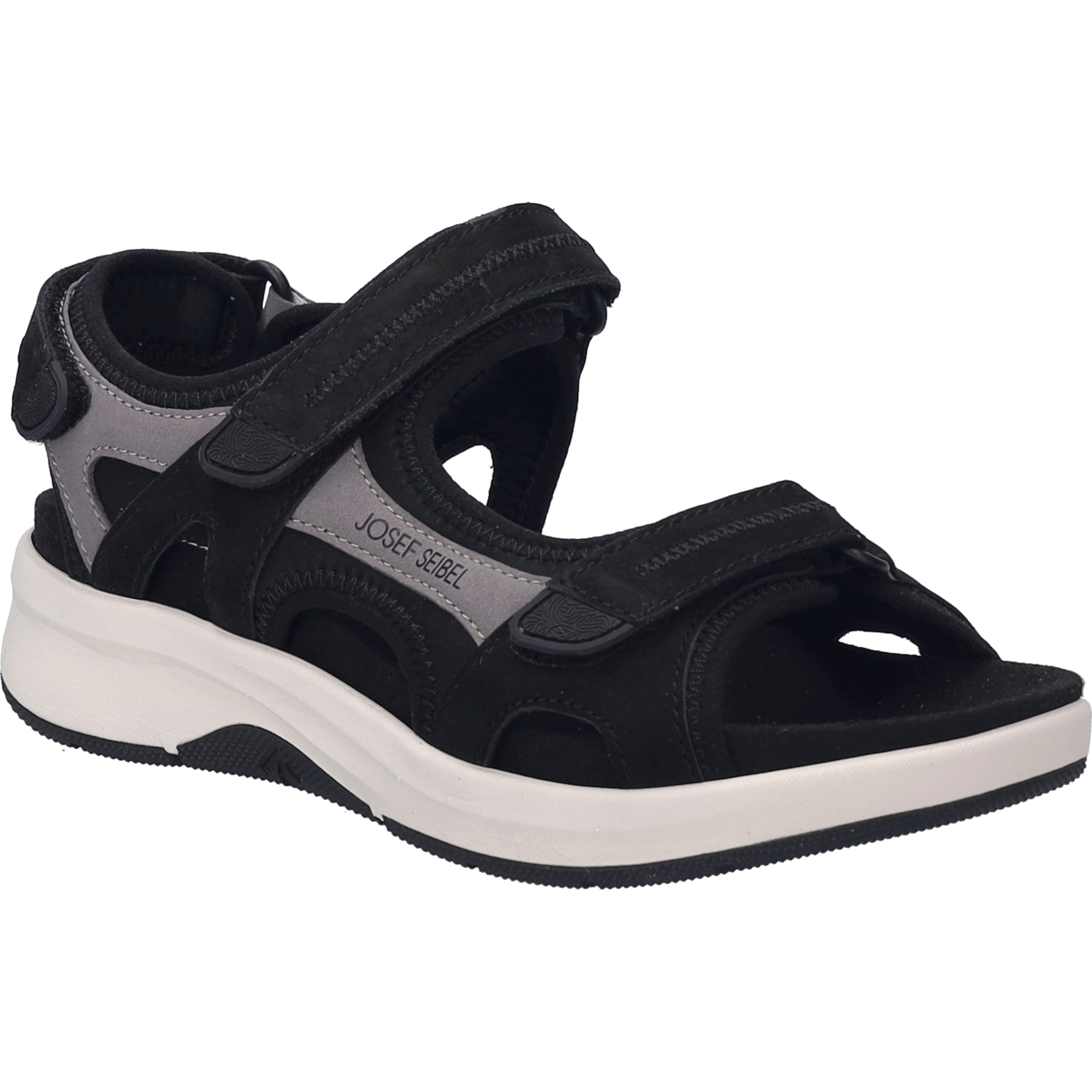 Josef Seibel Sandale "Estelle 02, schwarz-grau" günstig online kaufen