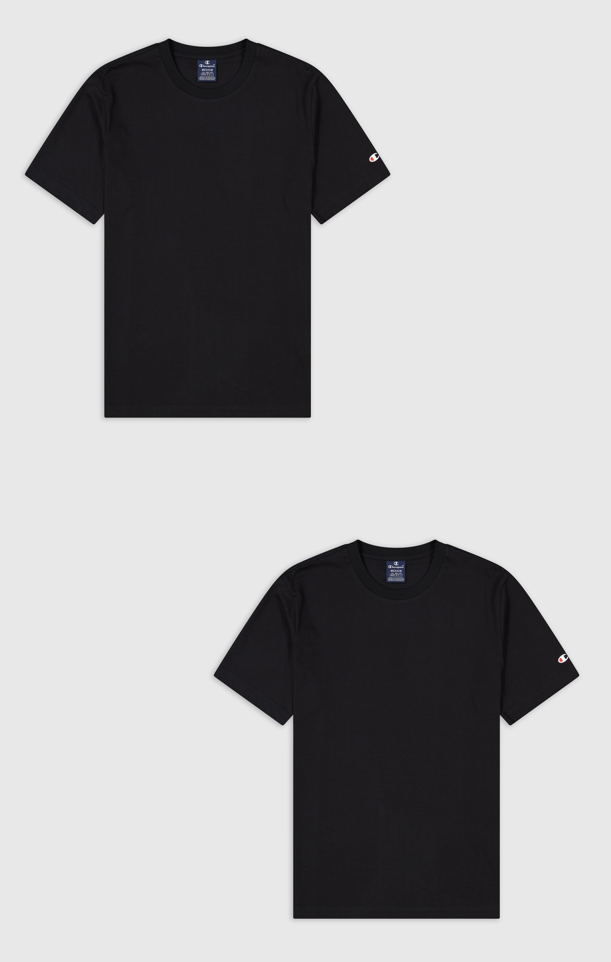 Champion T-Shirt »Classic 2pack Crewneck T-Shirt«, (Packung, 2 tlg.)