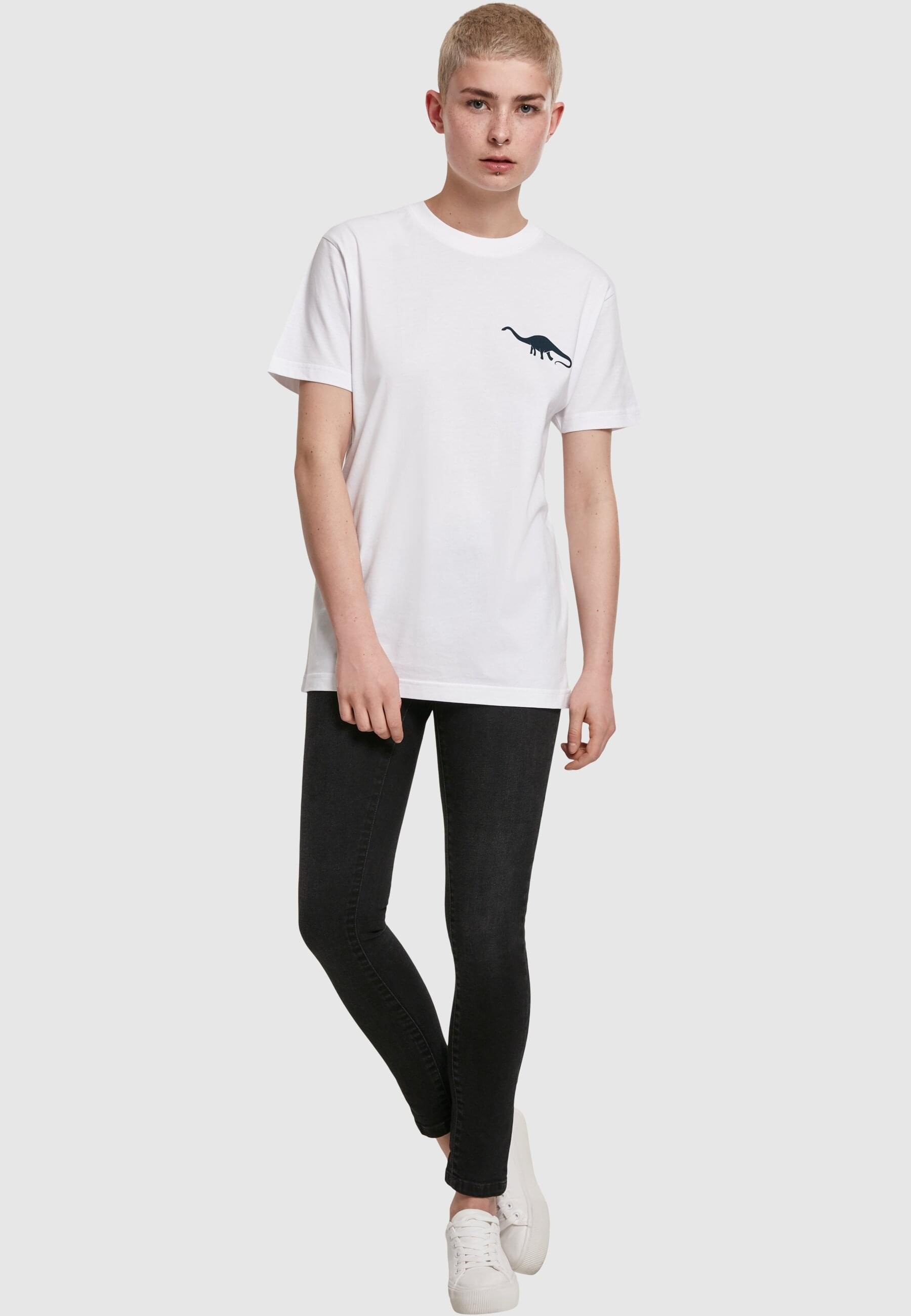 MisterTee Kurzarmshirt »MisterTee Damen Ladies Jurassic Tee«, (1 tlg.)